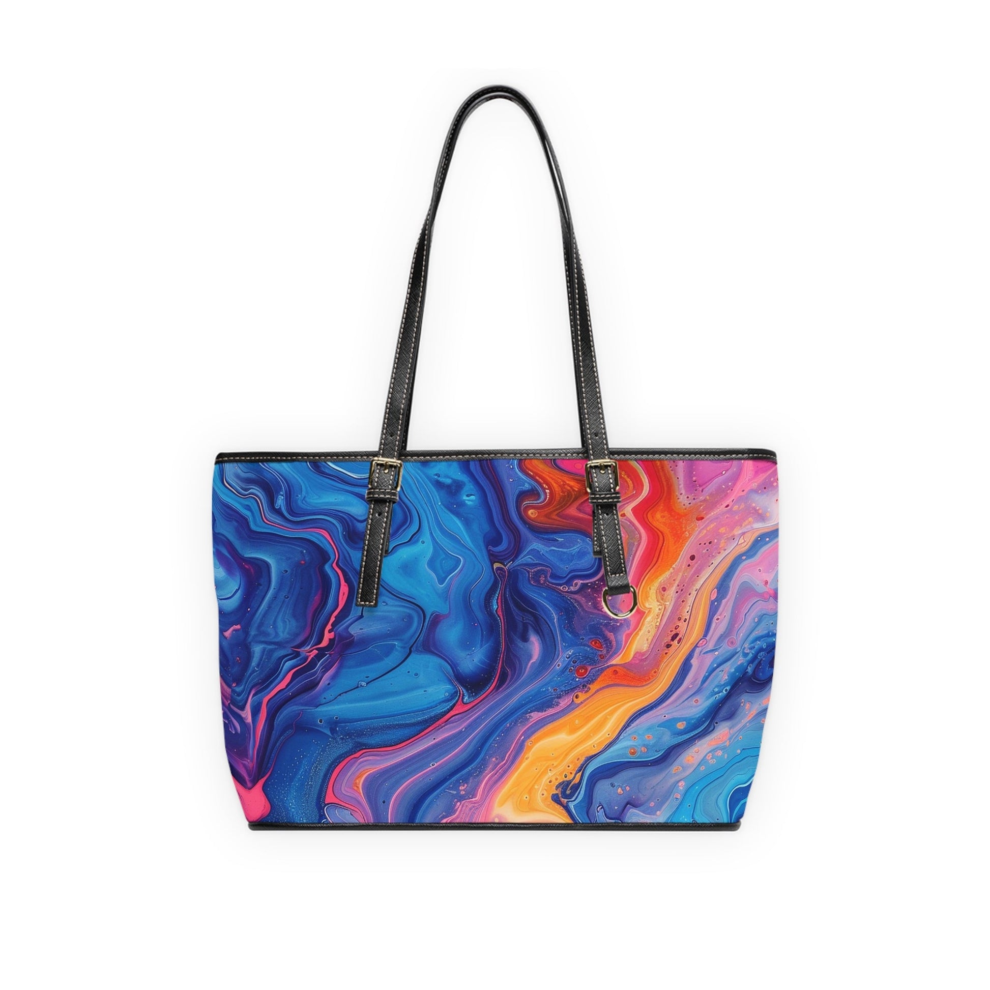 PU Leather Shoulder Bag, Artsulli - Art is Long, Life is Short, Bags, Size, 16" x 10", Color, Black, , , 38792508576326407020