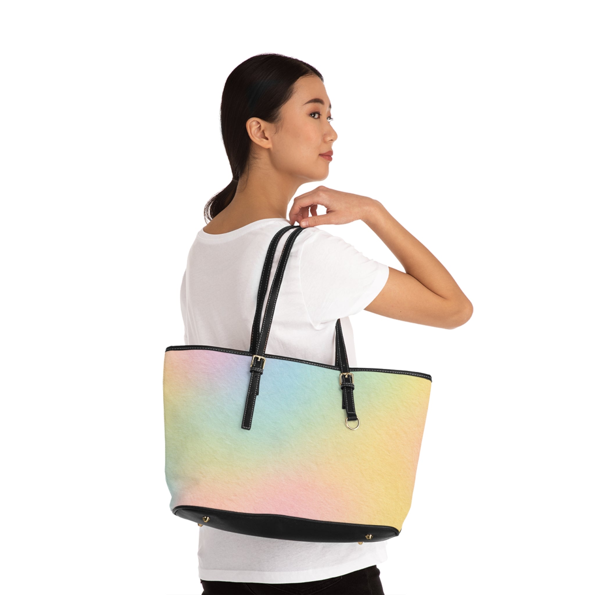 PU Leather Shoulder Bag, Artsulli - Art is Long, Life is Short, Bags, , , , , , , 