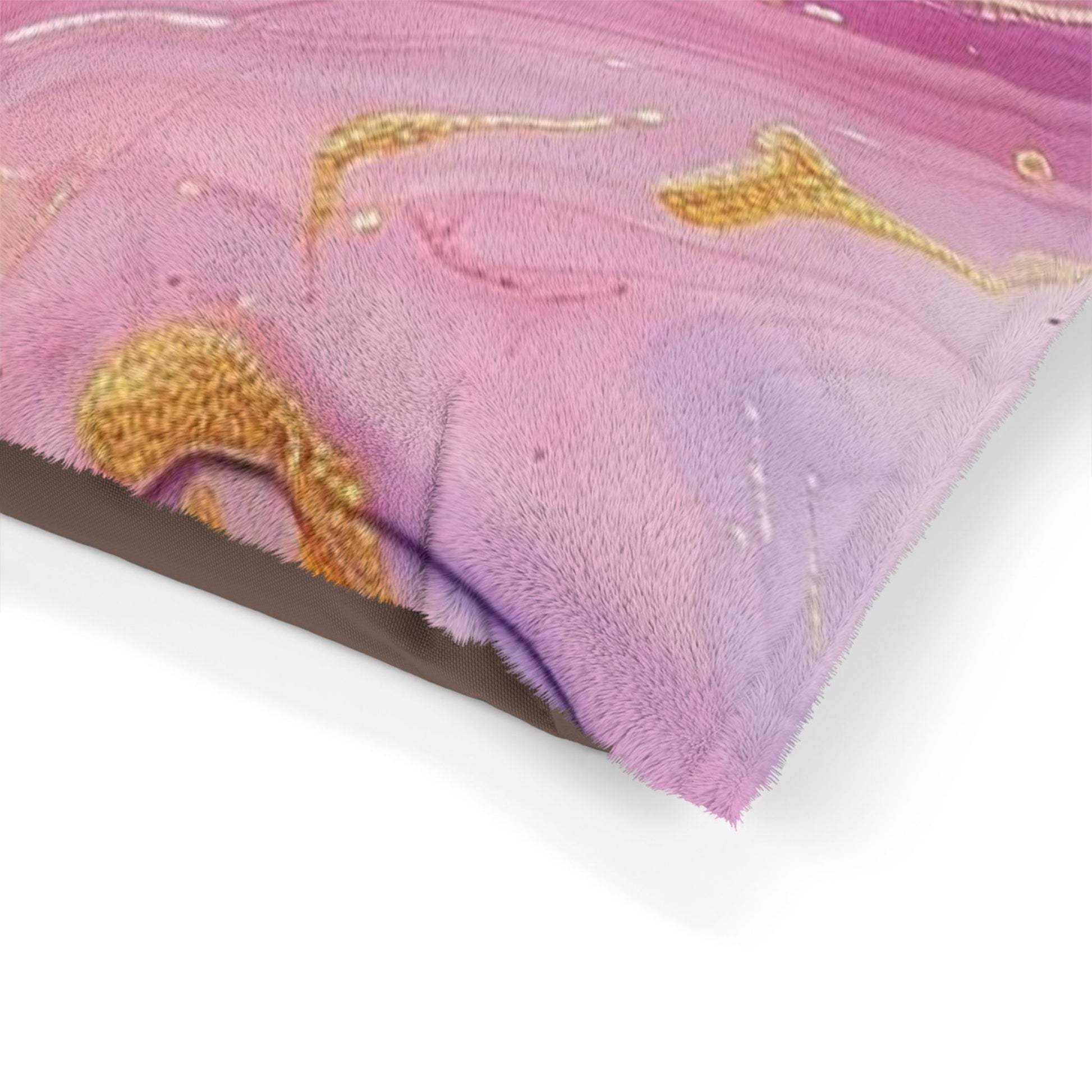 Printify Purple and Pink Marble Pet Bed 2025