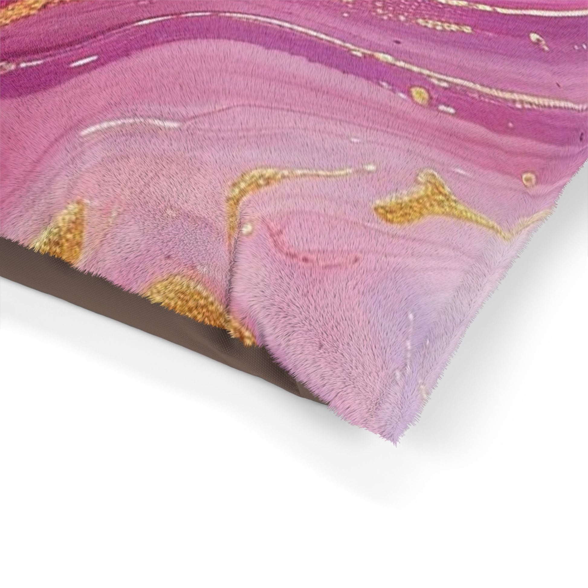 Printify Purple and Pink Marble Pet Bed 2025