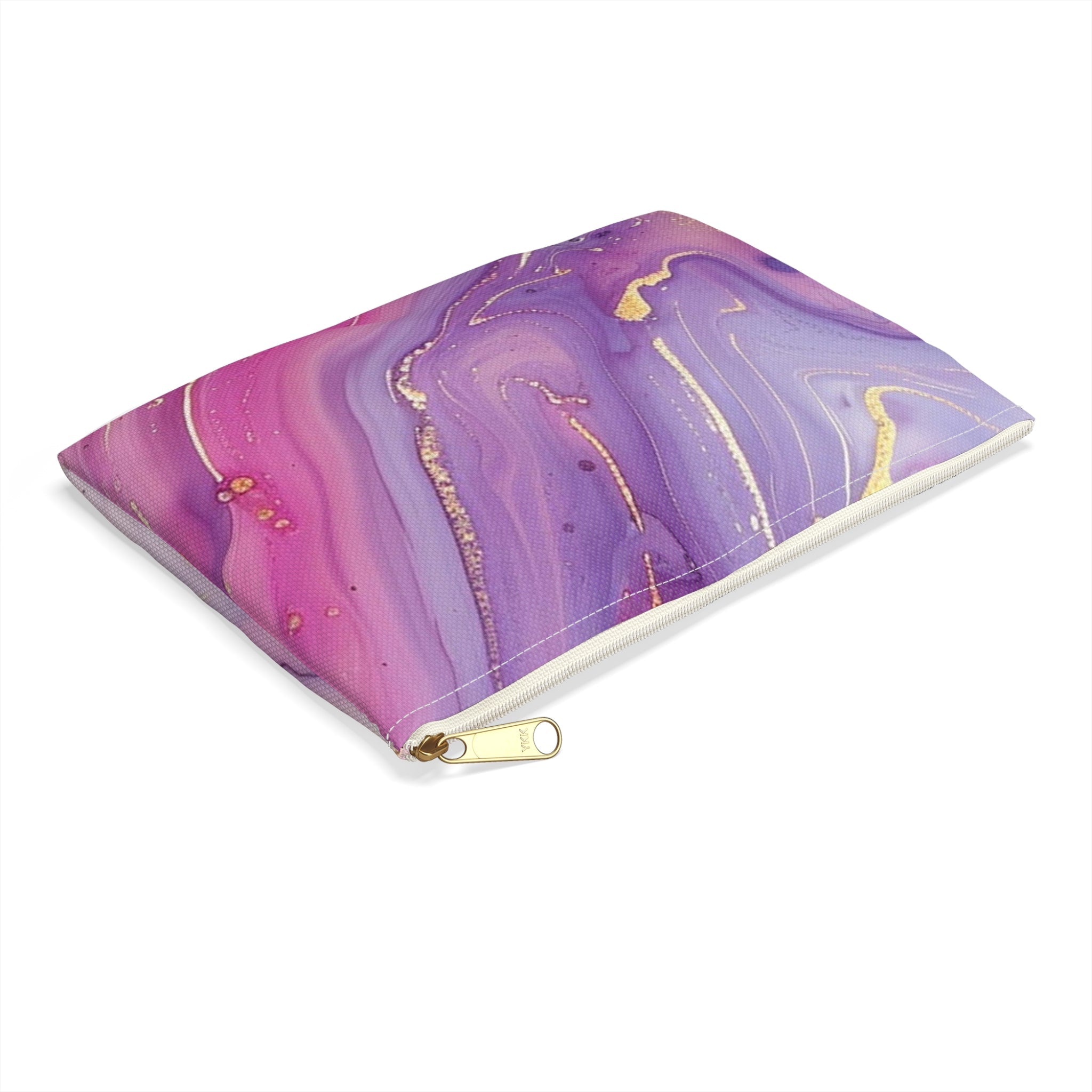 Purple and Pink Marble Pouch, Artsulli - Art is Long, Life is Short, Bags, , , , , , , 