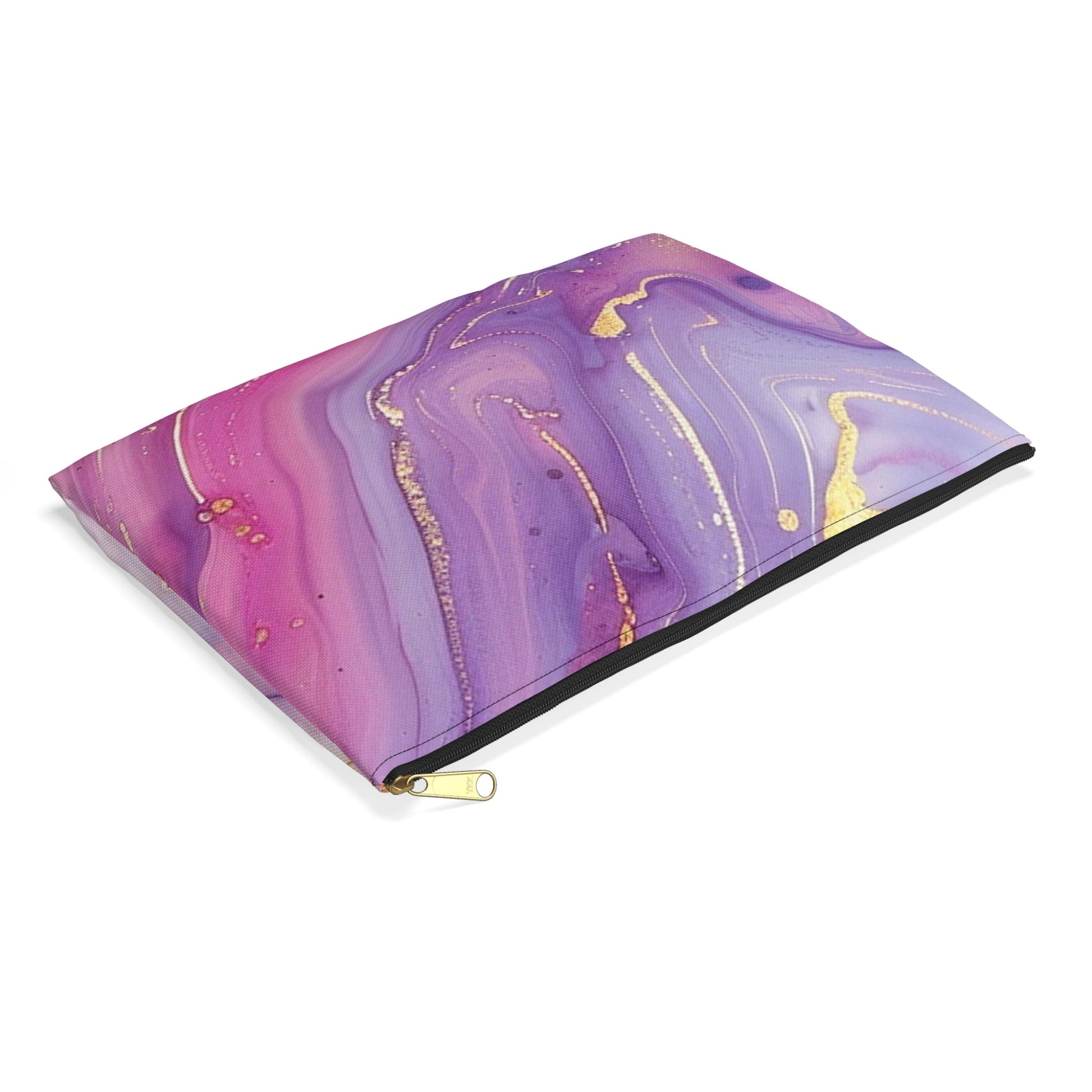 Purple and Pink Marble Pouch, Artsulli - Art is Long, Life is Short, Bags, , , , , , , 