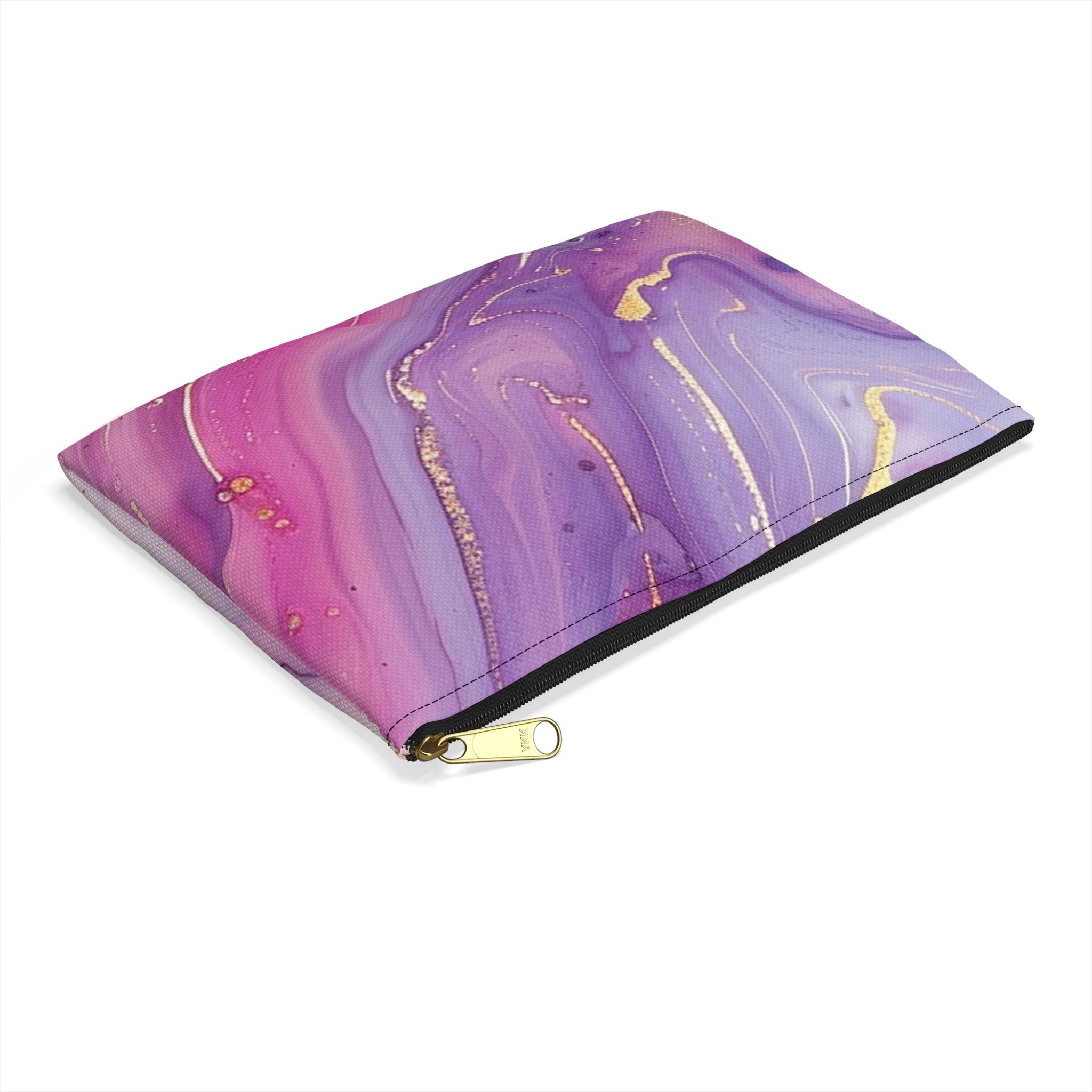 Purple and Pink Marble Pouch, Artsulli - Art is Long, Life is Short, Bags, , , , , , , 