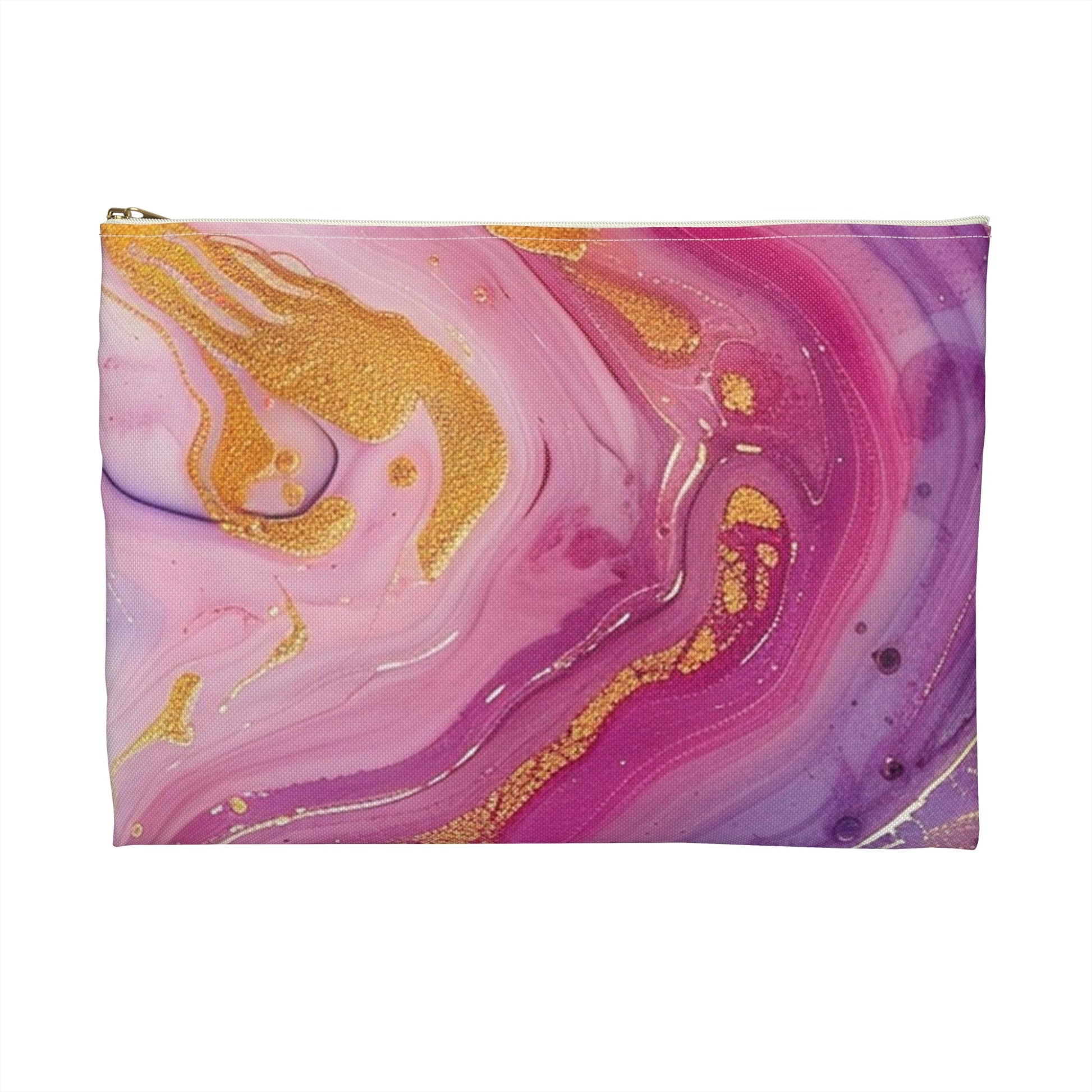 Purple and Pink Marble Pouch, Artsulli - Art is Long, Life is Short, Bags, , , , , , , 