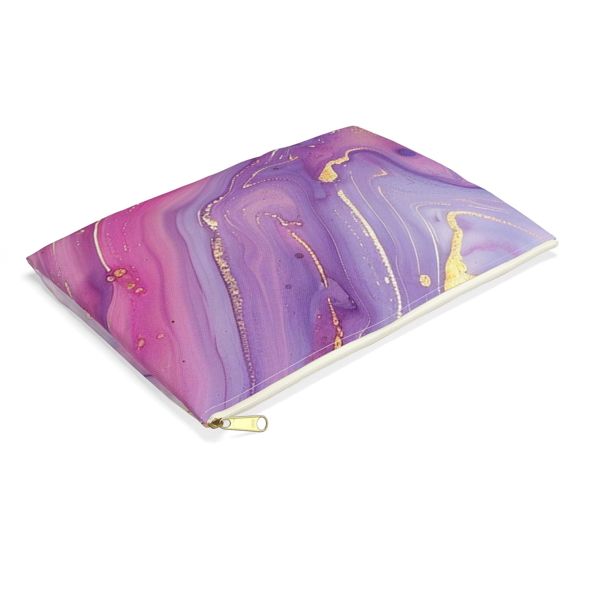 Purple and Pink Marble Pouch, Artsulli - Art is Long, Life is Short, Bags, , , , , , , 