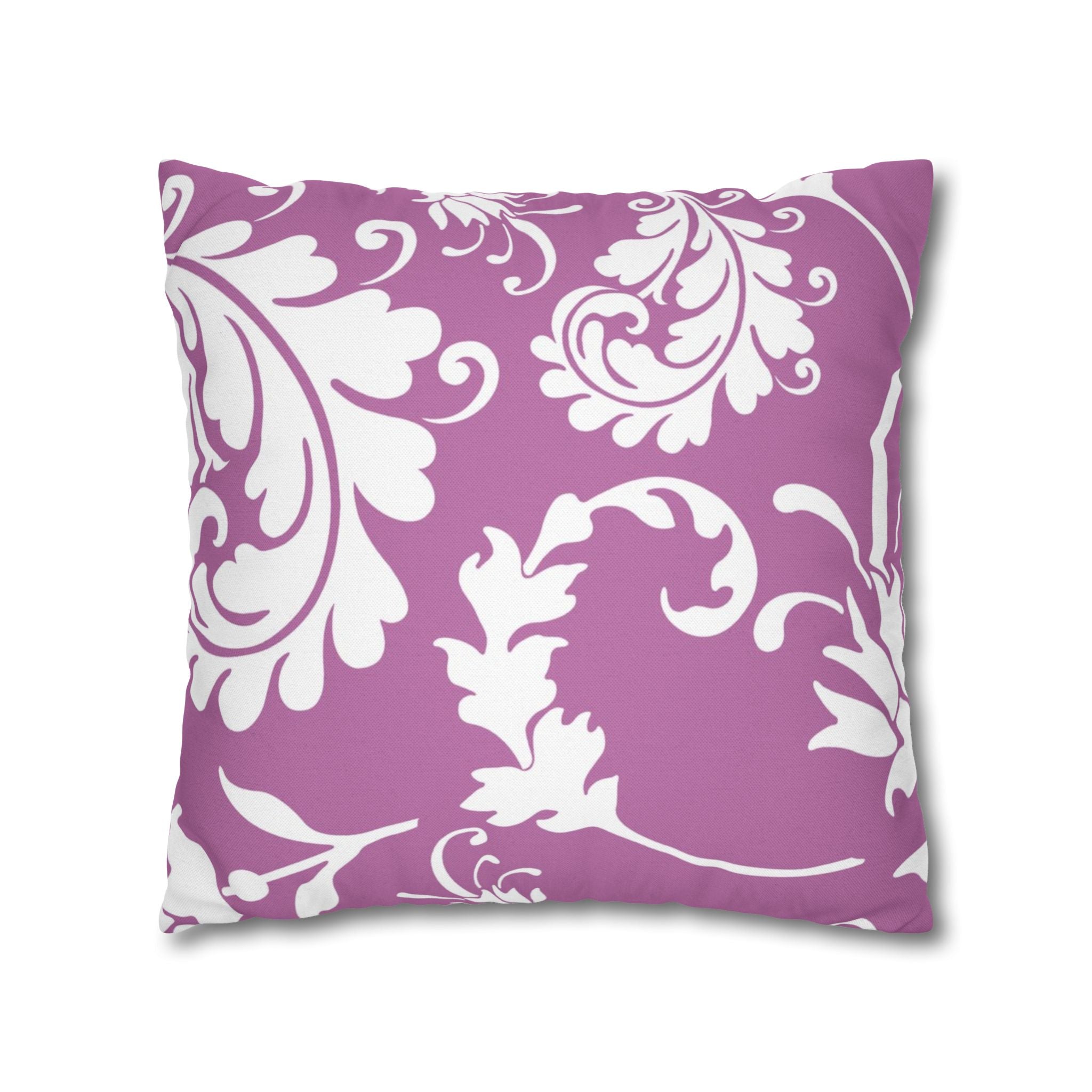 Purple Floral Vine Throw Pillow, Artsulli - Art is Long, Life is Short, Home Decor, , , , , , , 