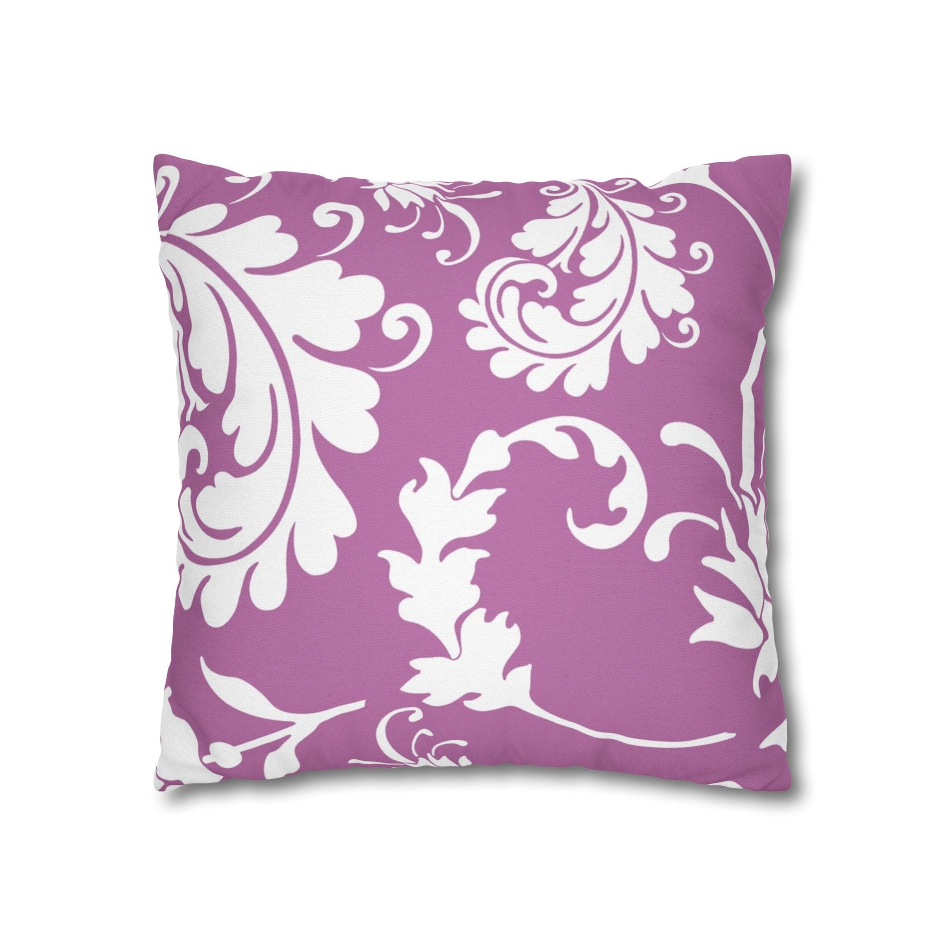 Purple Floral Vine Throw Pillow, Artsulli - Art is Long, Life is Short, Home Decor, , , , , , , 
