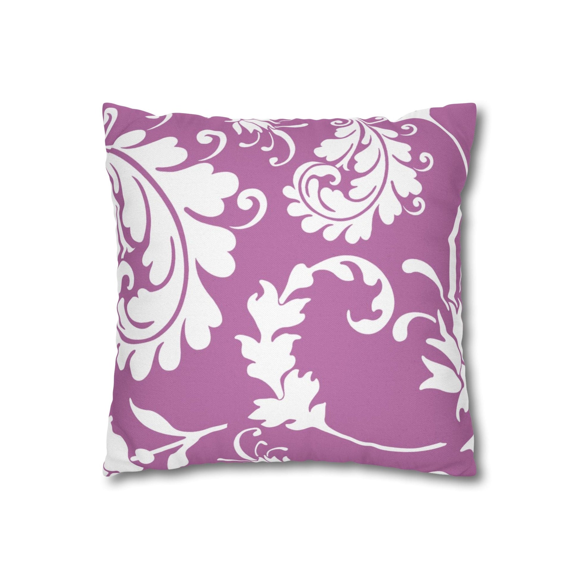 Purple Floral Vine Throw Pillow, Artsulli - Art is Long, Life is Short, Home Decor, , , , , , , 