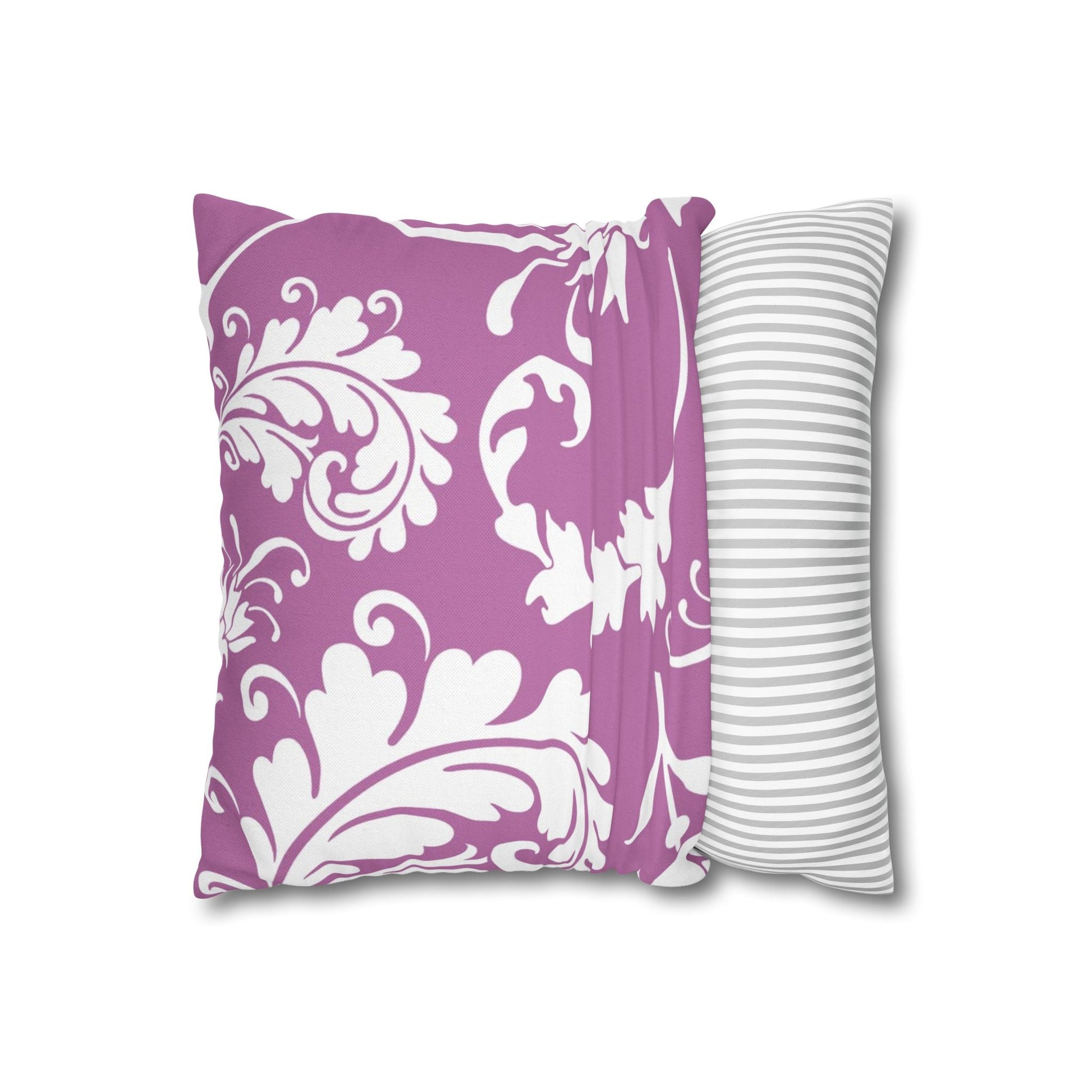 Purple Floral Vine Throw Pillow, Artsulli - Art is Long, Life is Short, Home Decor, , , , , , , 