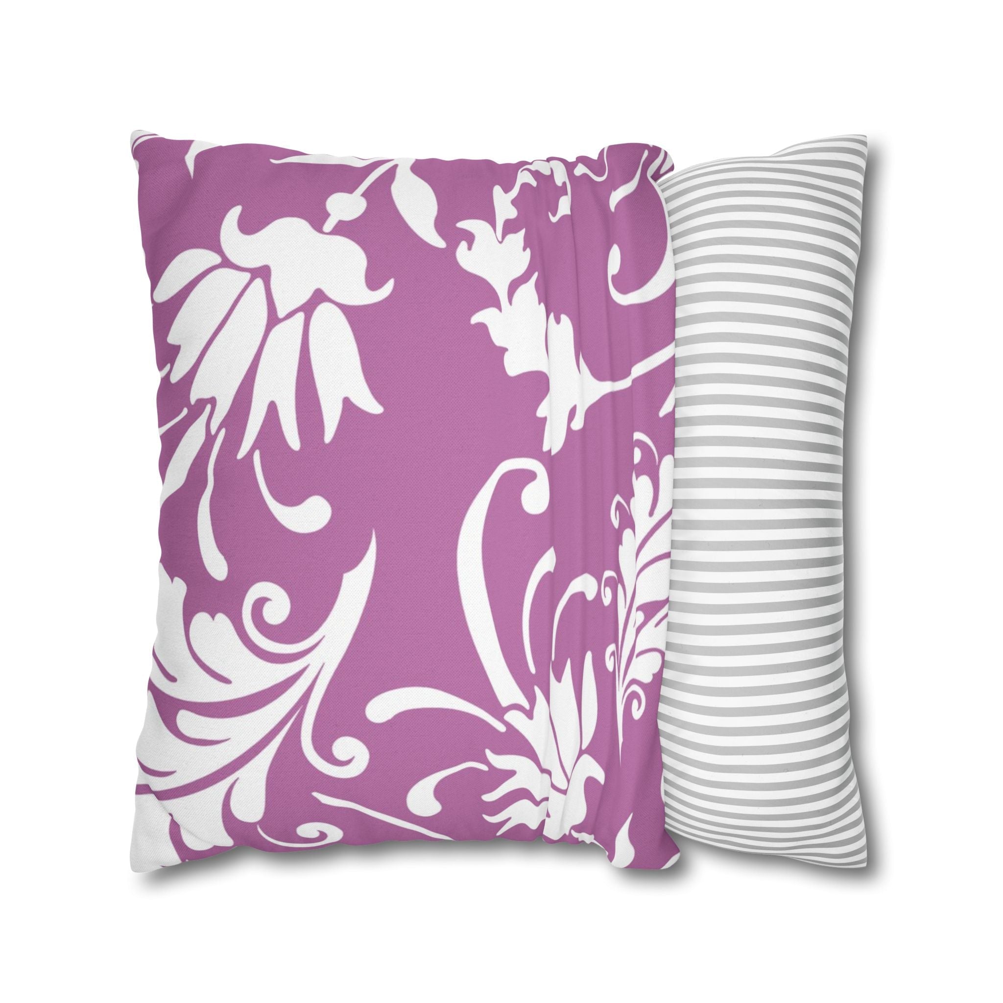 Purple Floral Vine Throw Pillow, Artsulli - Art is Long, Life is Short, Home Decor, , , , , , , 