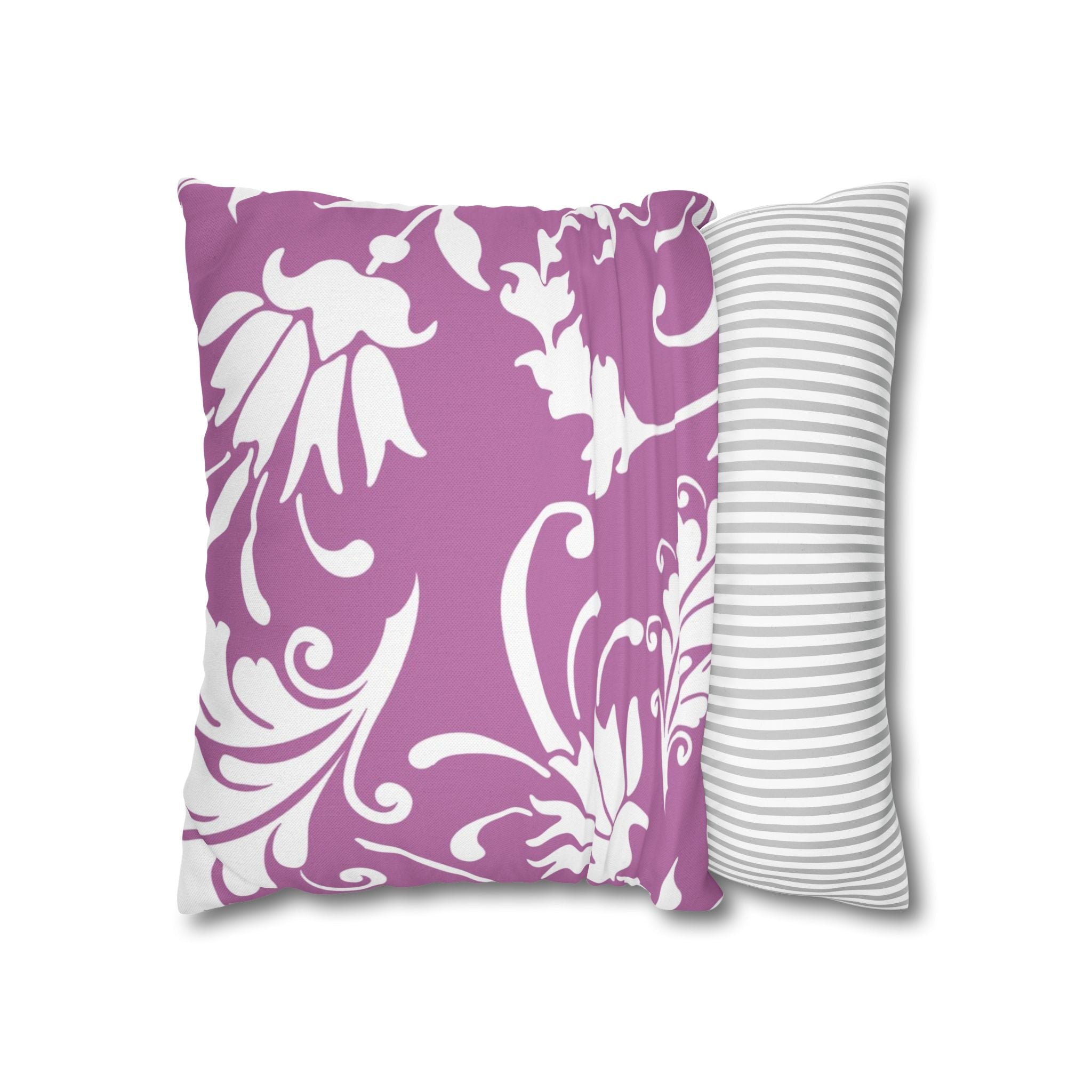 Purple Floral Vine Throw Pillow, Artsulli - Art is Long, Life is Short, Home Decor, , , , , , , 