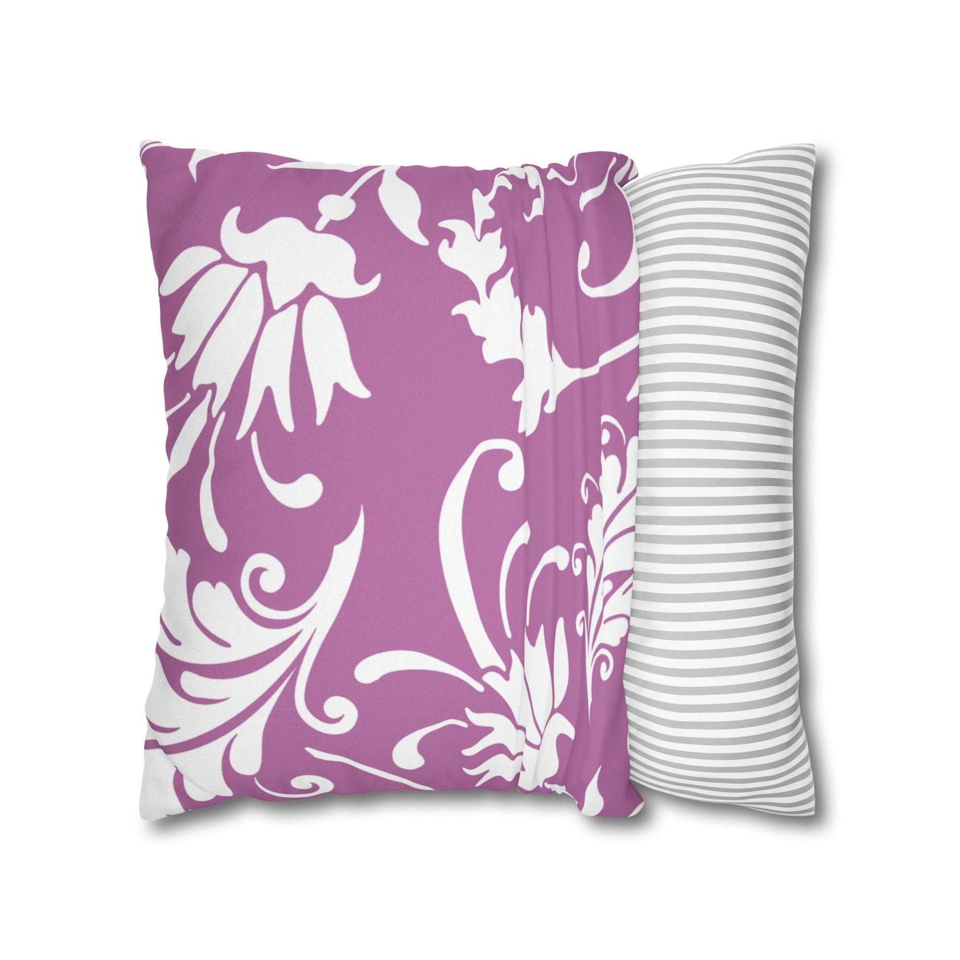 Purple Floral Vine Throw Pillow, Artsulli - Art is Long, Life is Short, Home Decor, , , , , , , 