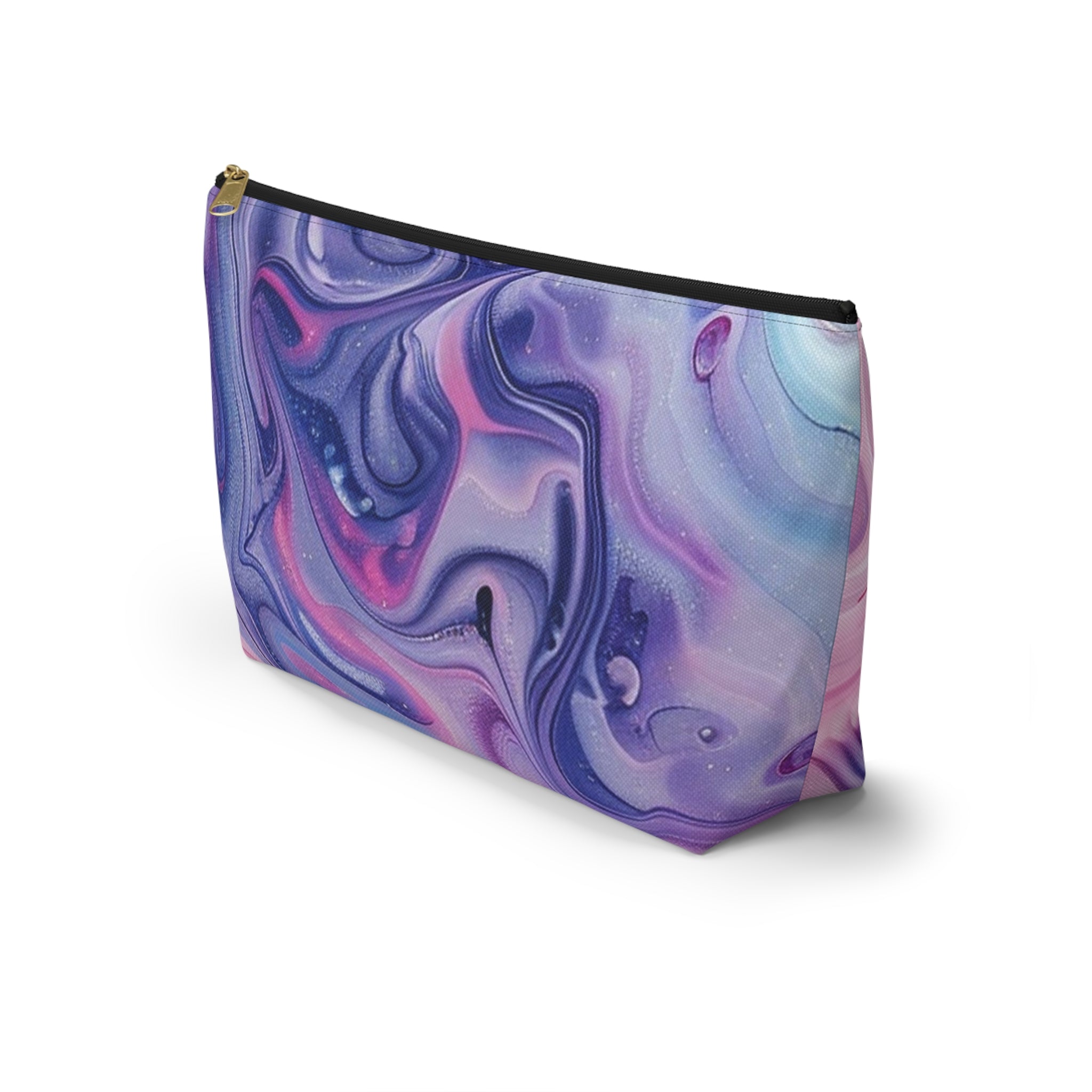 Purple Marble Swirl Pouch, Artsulli - Art is Long, Life is Short, Bags, , , , , , , 