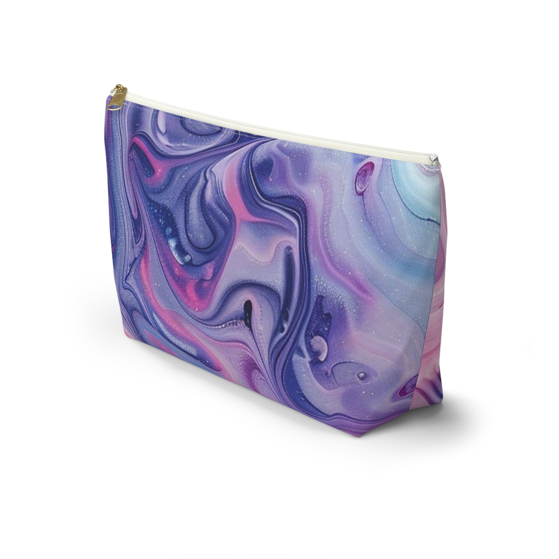 Purple Marble Swirl Pouch, Artsulli - Art is Long, Life is Short, Bags, , , , , , , 