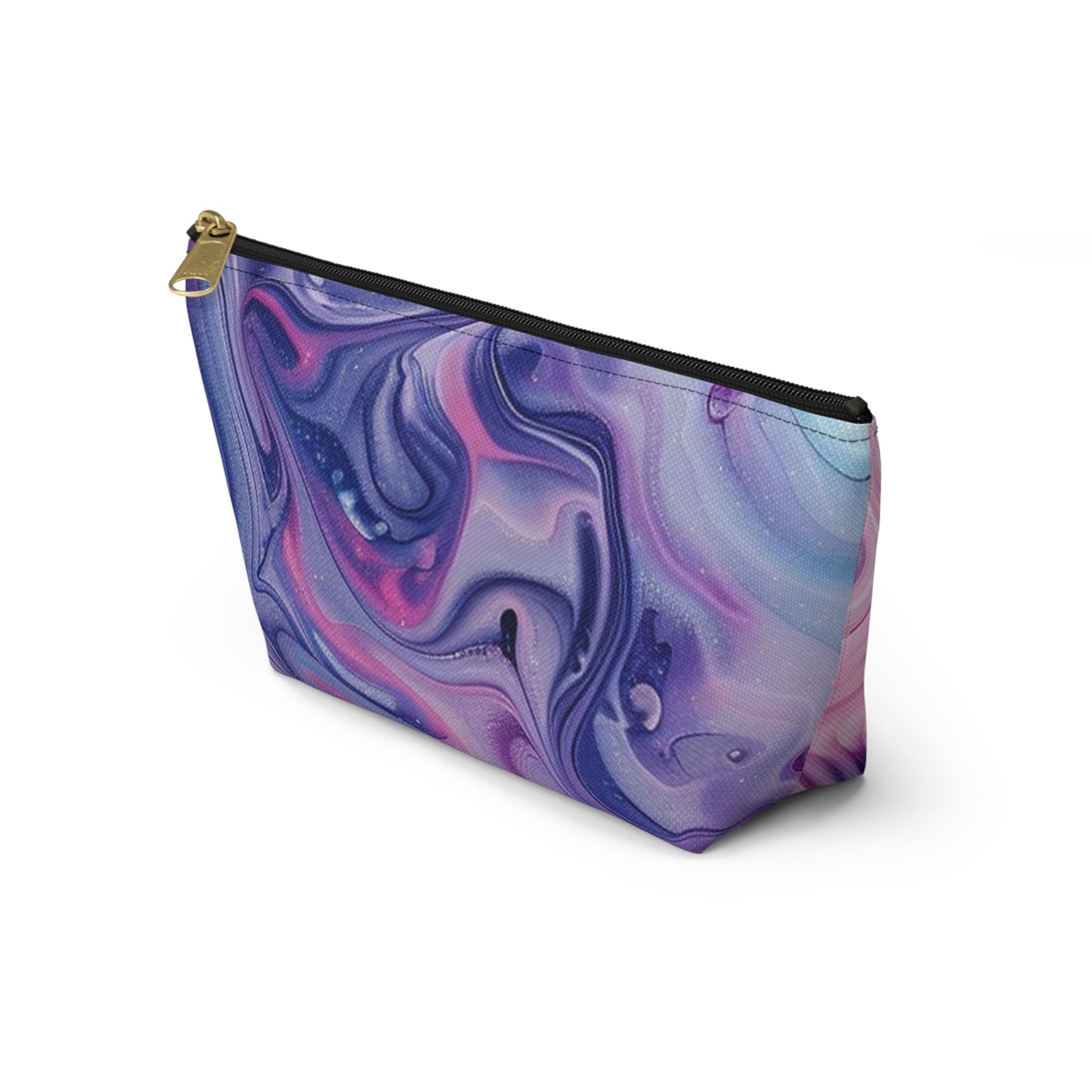 Purple Marble Swirl Pouch, Artsulli - Art is Long, Life is Short, Bags, , , , , , , 