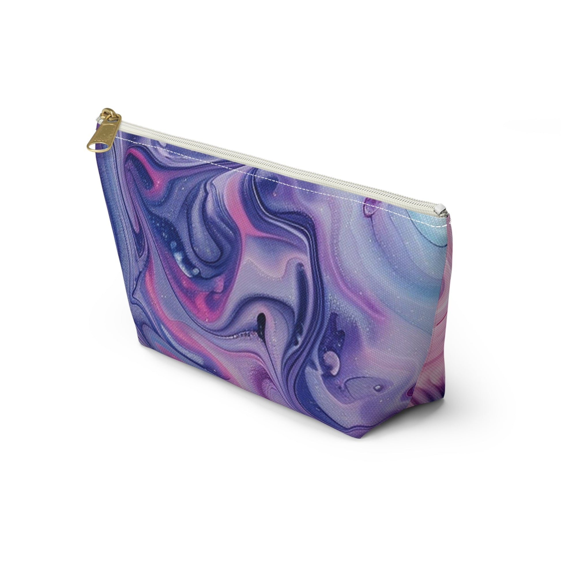 Purple Marble Swirl Pouch, Artsulli - Art is Long, Life is Short, Bags, , , , , , , 