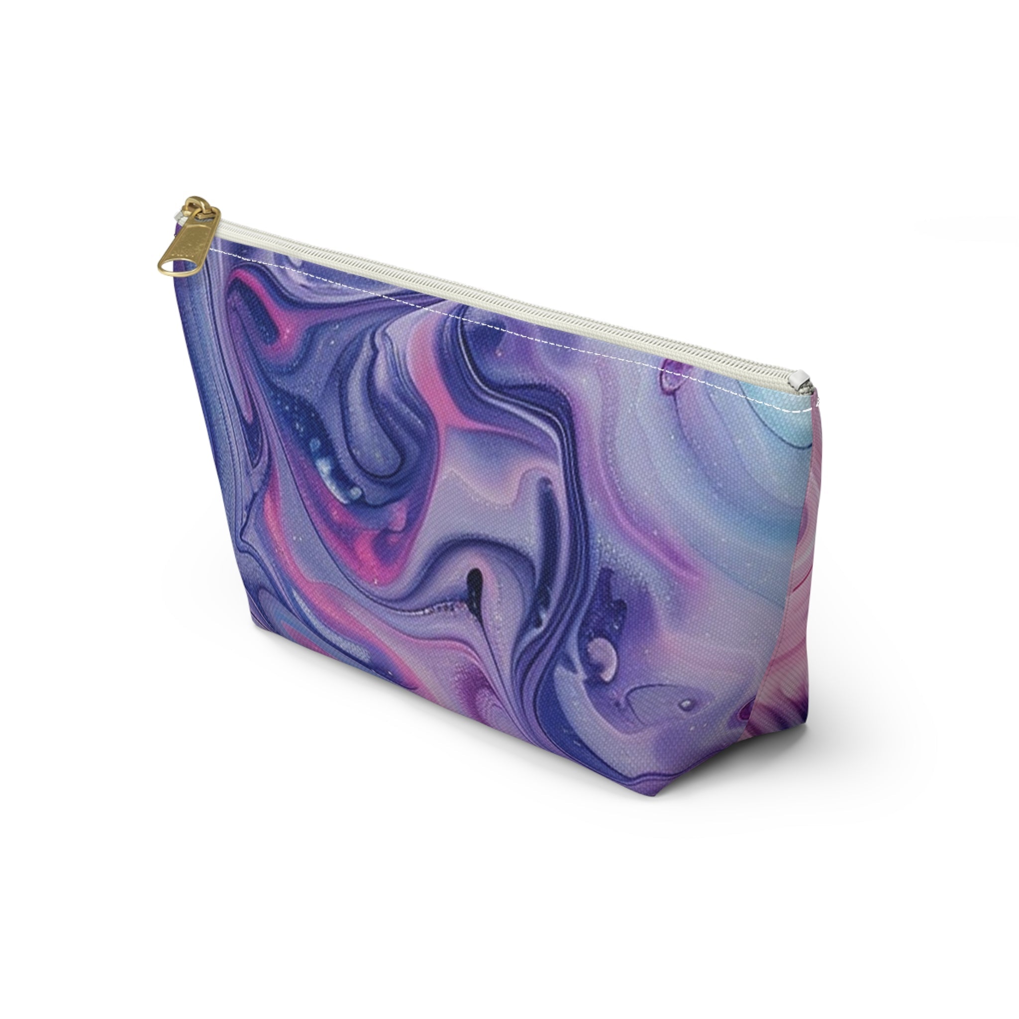Purple Marble Swirl Pouch, Artsulli - Art is Long, Life is Short, Bags, , , , , , , 