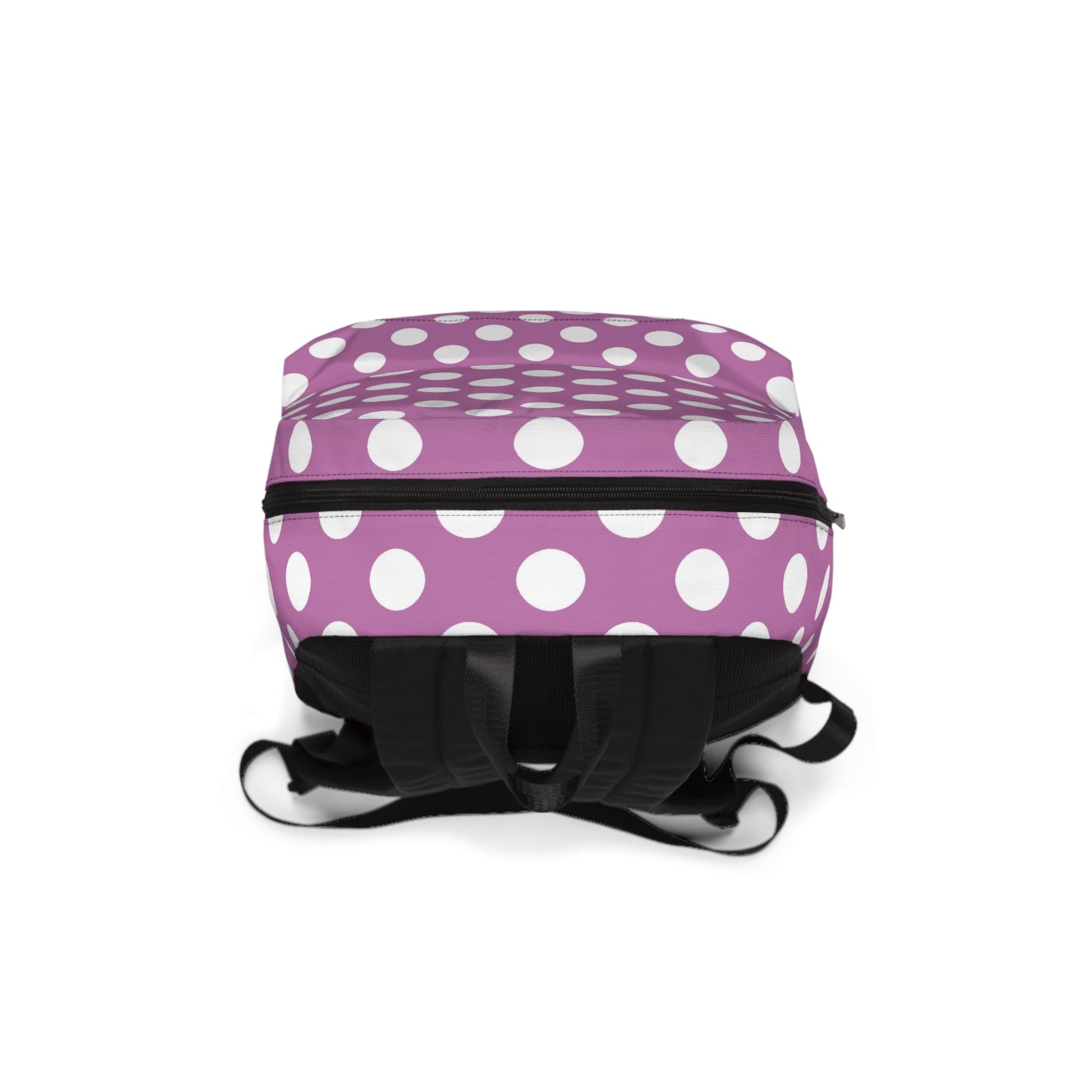 Purple Polka Dot Backpack, Artsulli - Art is Long, Life is Short, Bags, , , , , , , 