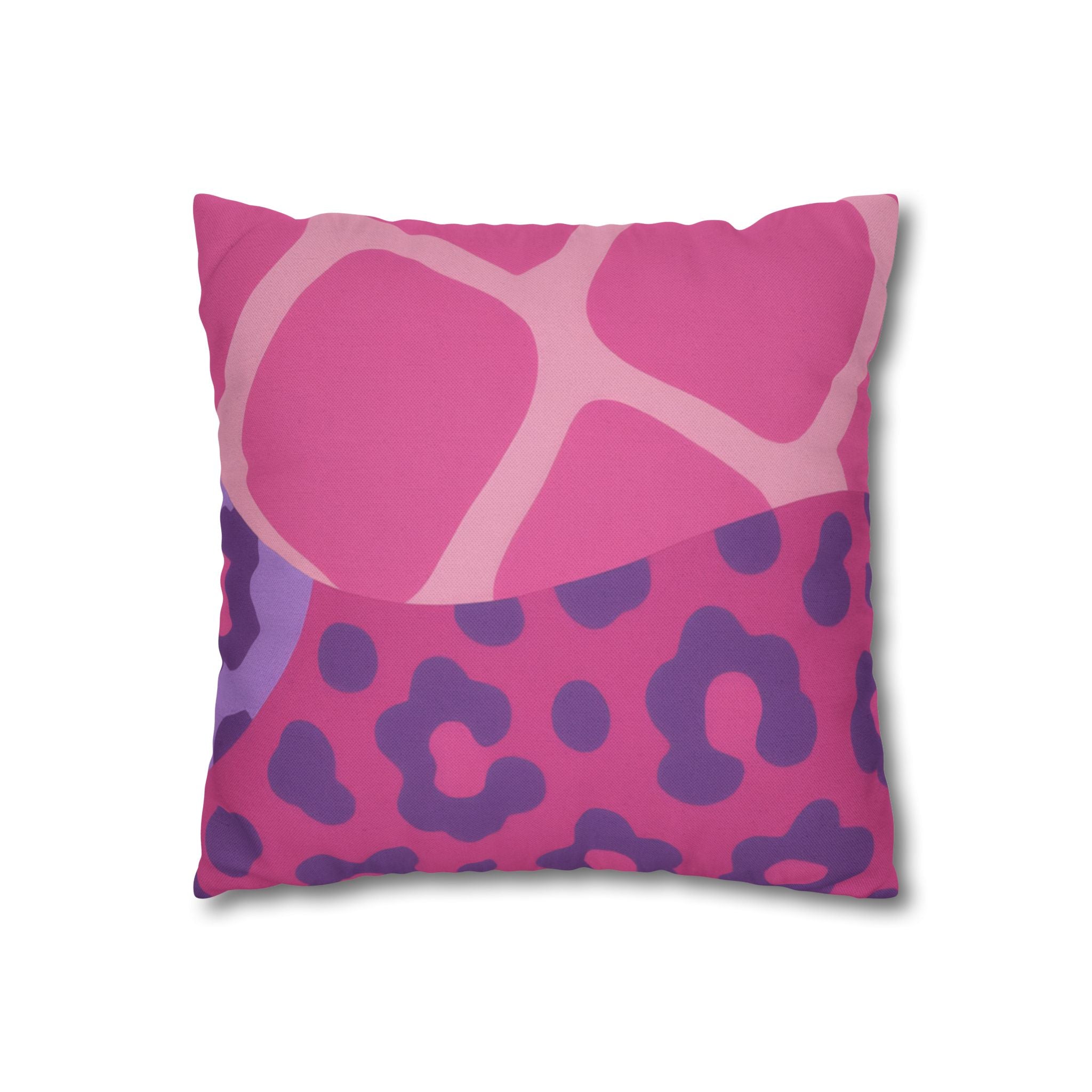 Purple Zebra and Leopard Print Pillow, Artsulli - Art is Long, Life is Short, Home Decor, , , , , , , 