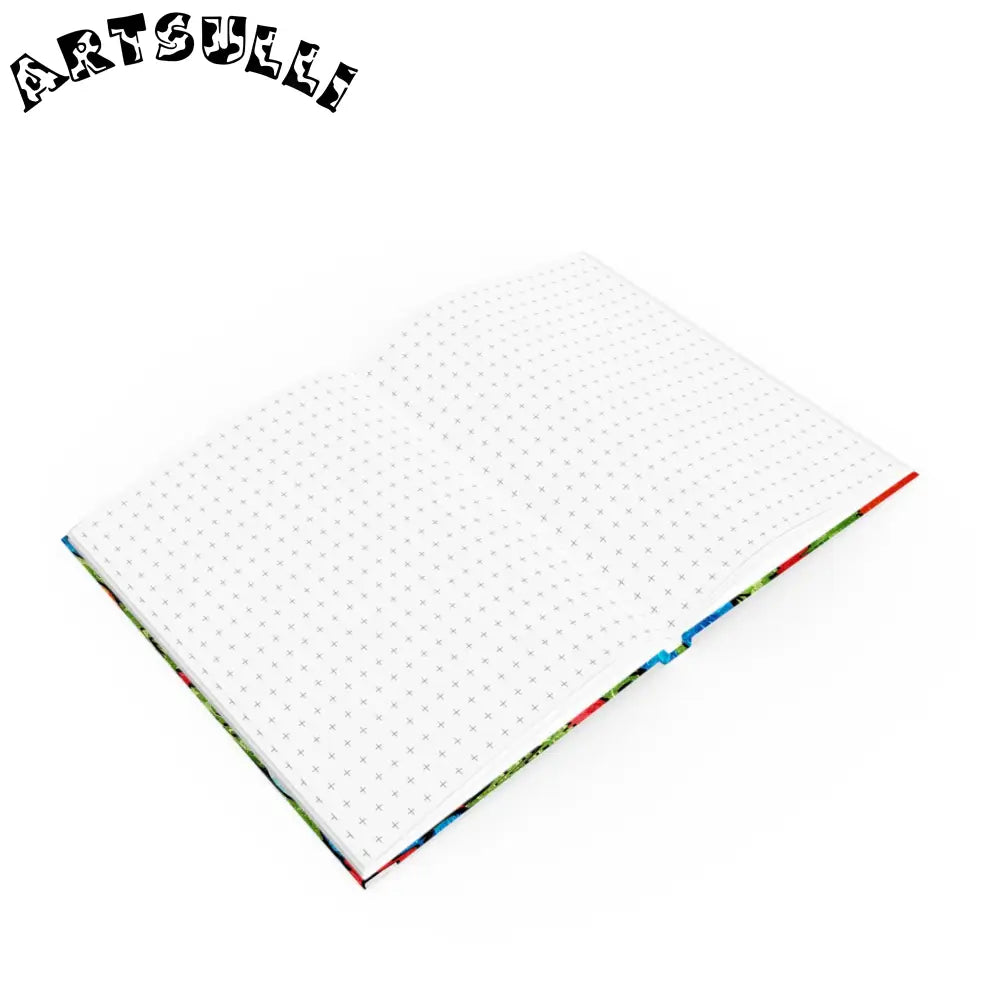 Red Floral Journal with High-Quality 90gsm Paper, Artsulli - Art is Long, Life is Short, Paper products, , , , , , , 