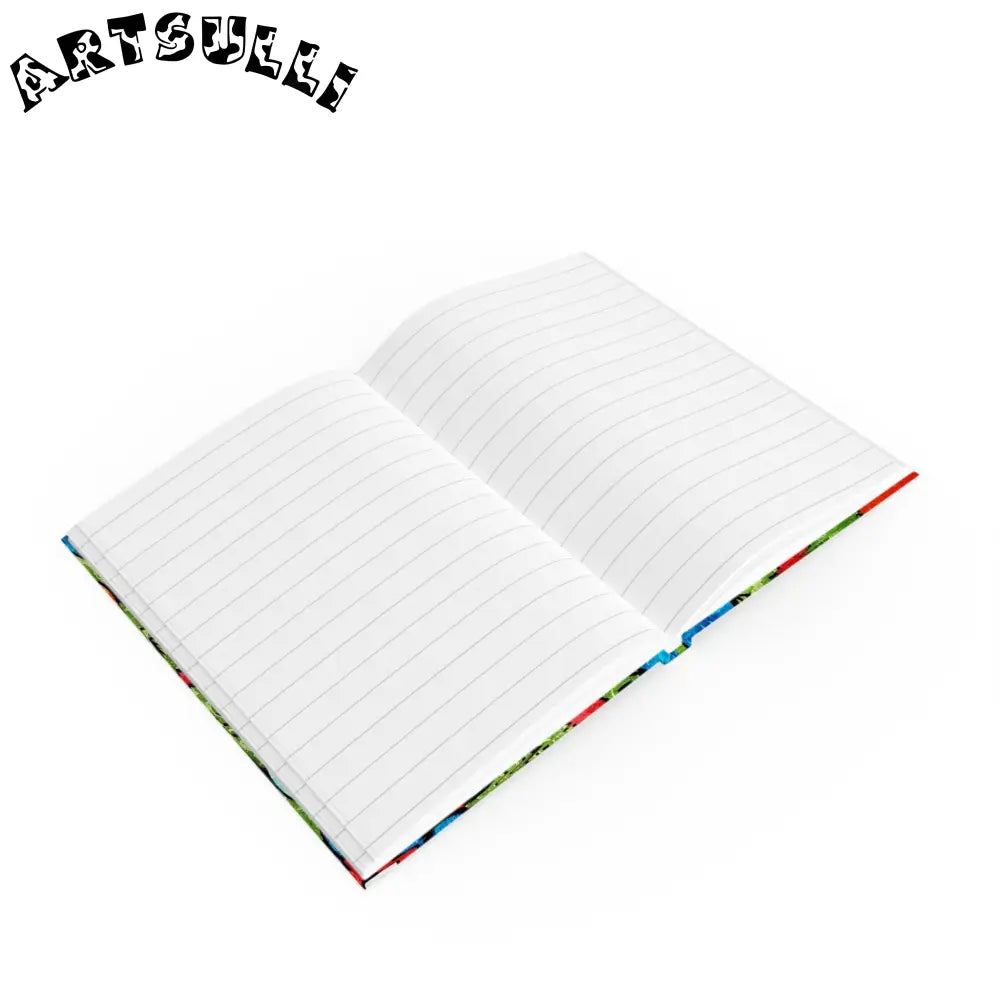 Red Floral Journal with High-Quality 90gsm Paper, Artsulli - Art is Long, Life is Short, Paper products, , , , , , , 