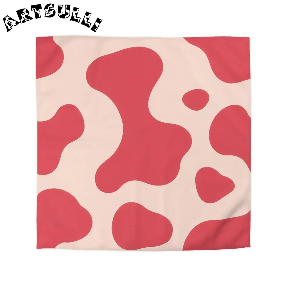 JAKKOUTTHEBXX Red Cow Art Printed Duvet Cover 2025