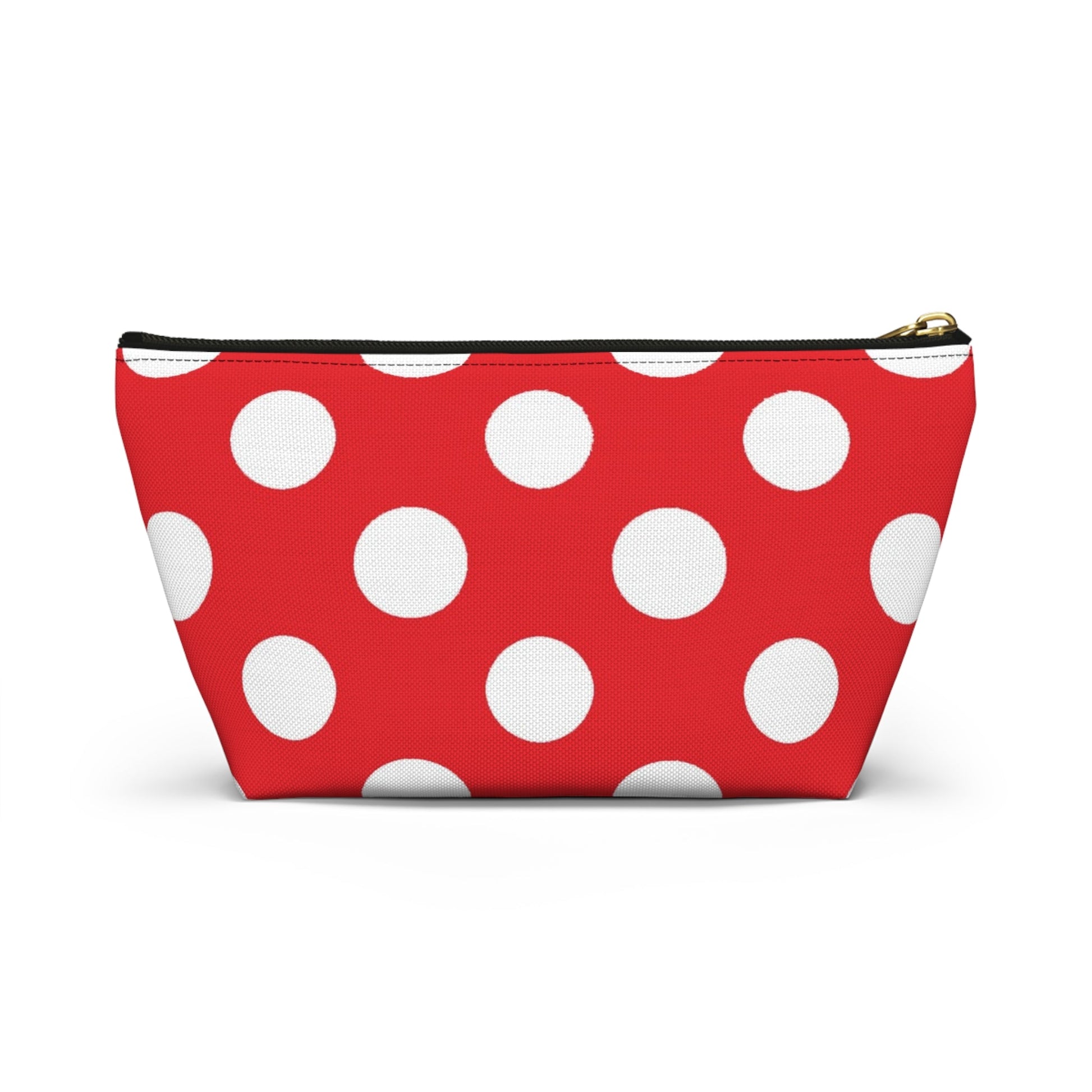 Red Polka Dot Accessory Pouch, Artsulli - Art is Long, Life is Short, Bags, , , , , , , 