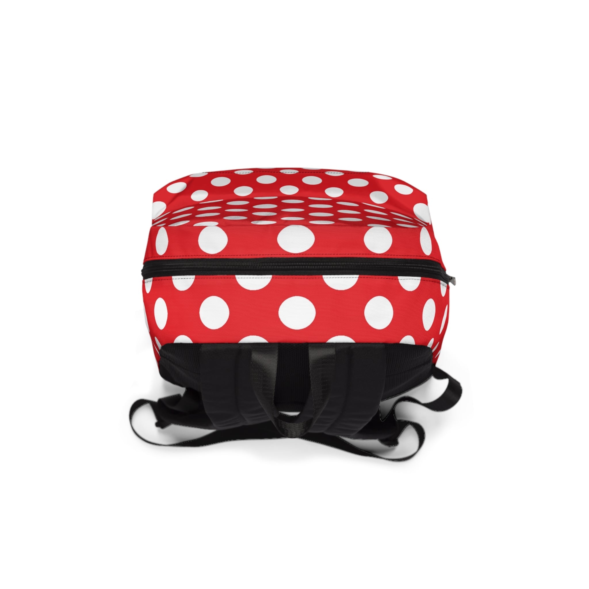 Red Polka Dot Backpack, Artsulli - Art is Long, Life is Short, Bags, , , , , , , 