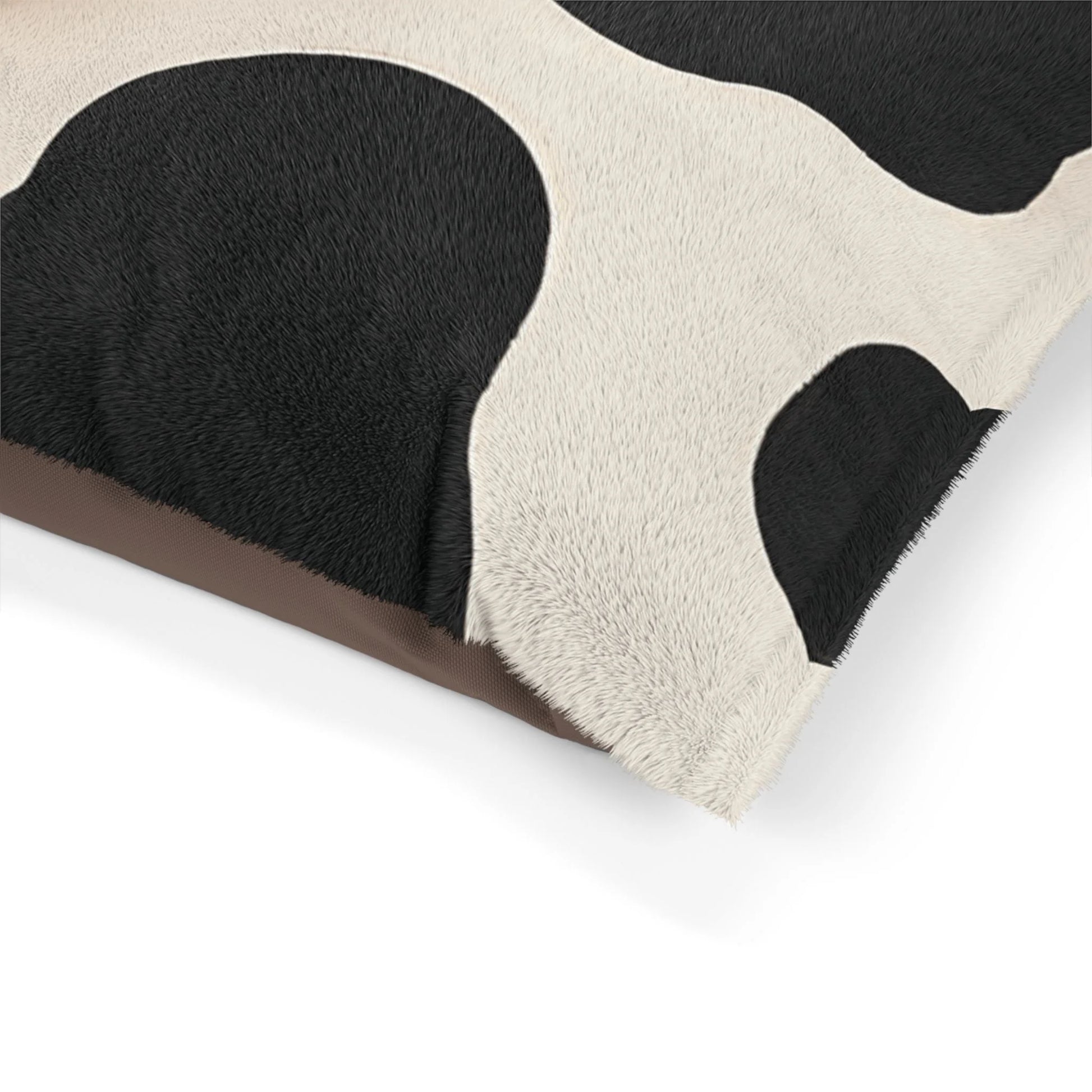 Printify Red Rose x Cow Print Pet Bed 2025