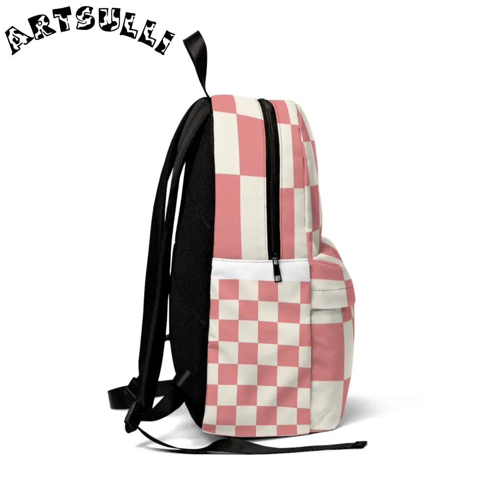 JAKKOUTTHEBXX Retro Checkered Grassland Backpack for All-Day Carrying Comfort 2025