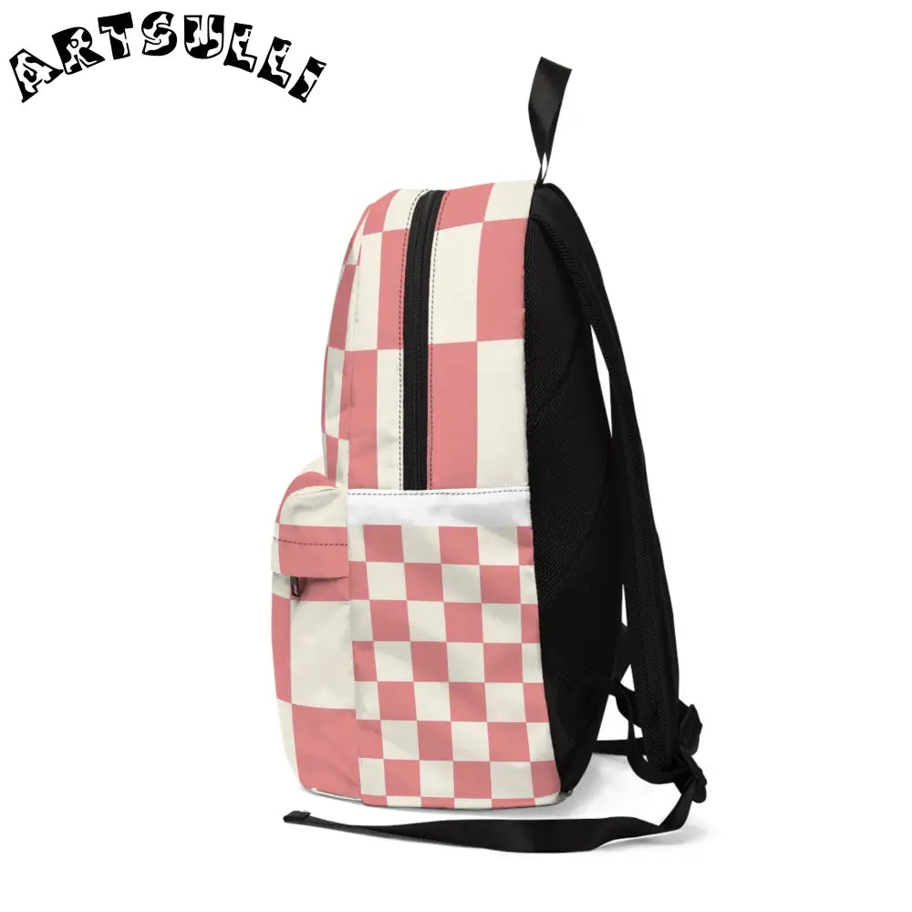 JAKKOUTTHEBXX Retro Checkered Grassland Backpack for All-Day Carrying Comfort 2025