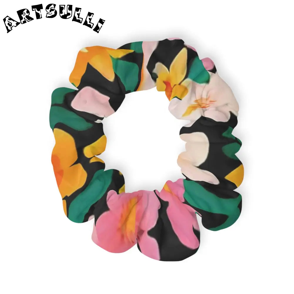 JAKKOUTTHEBXX Colorful Abstract Floral Scrunchie 2025