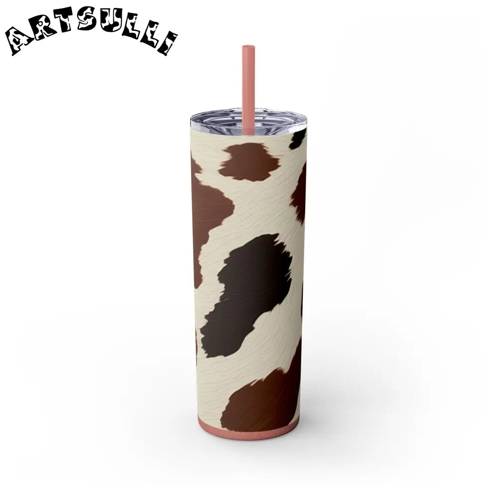 JAKKOUTTHEBXX Cow Print Maars Skinny Tumbler 2025