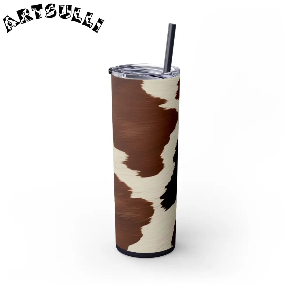 JAKKOUTTHEBXX Cow Print Maars Skinny Tumbler 2025