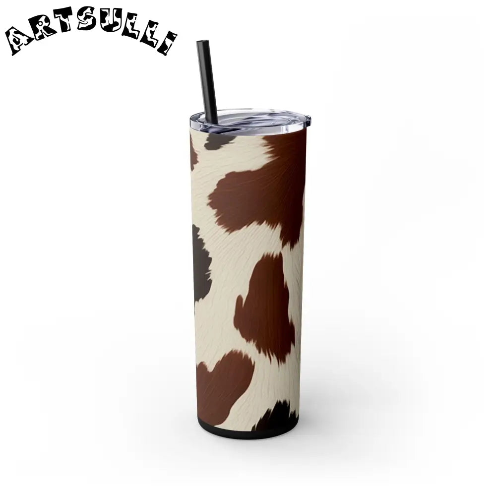 JAKKOUTTHEBXX Cow Print Maars Skinny Tumbler 2025