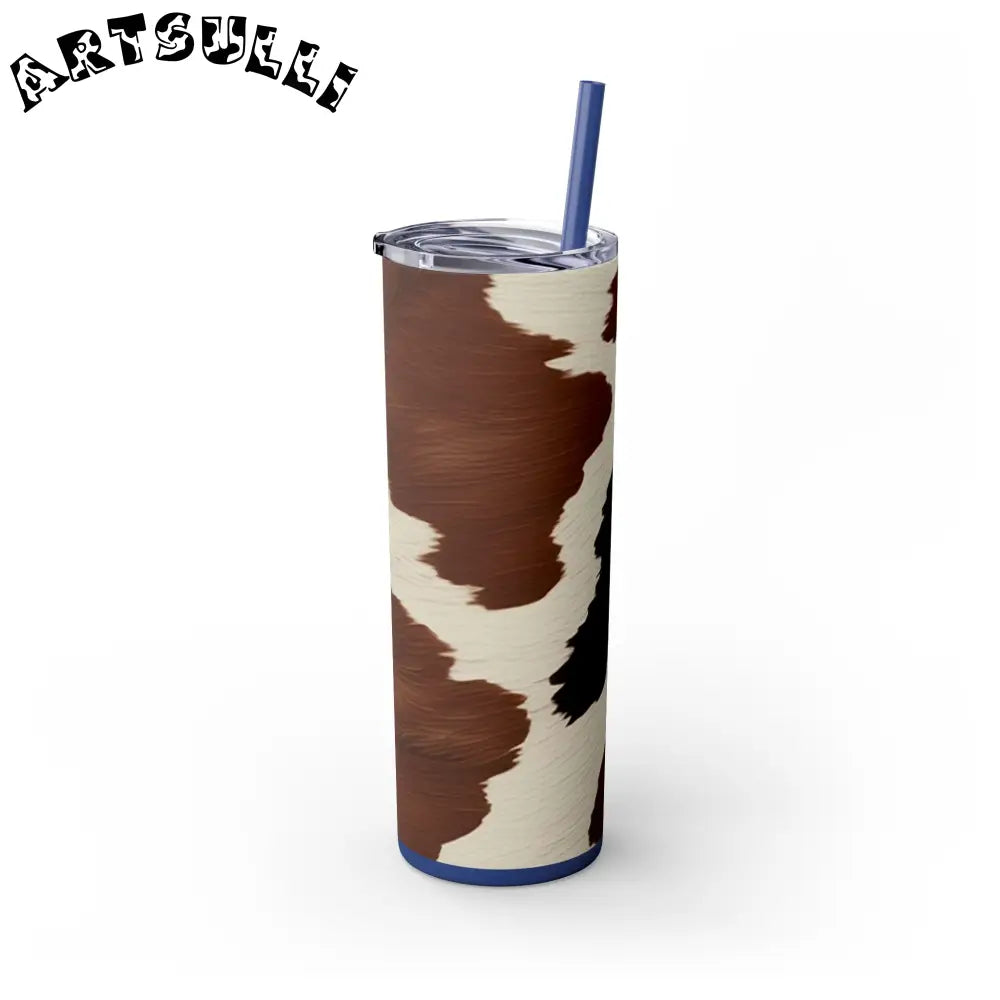JAKKOUTTHEBXX Cow Print Maars Skinny Tumbler 2025