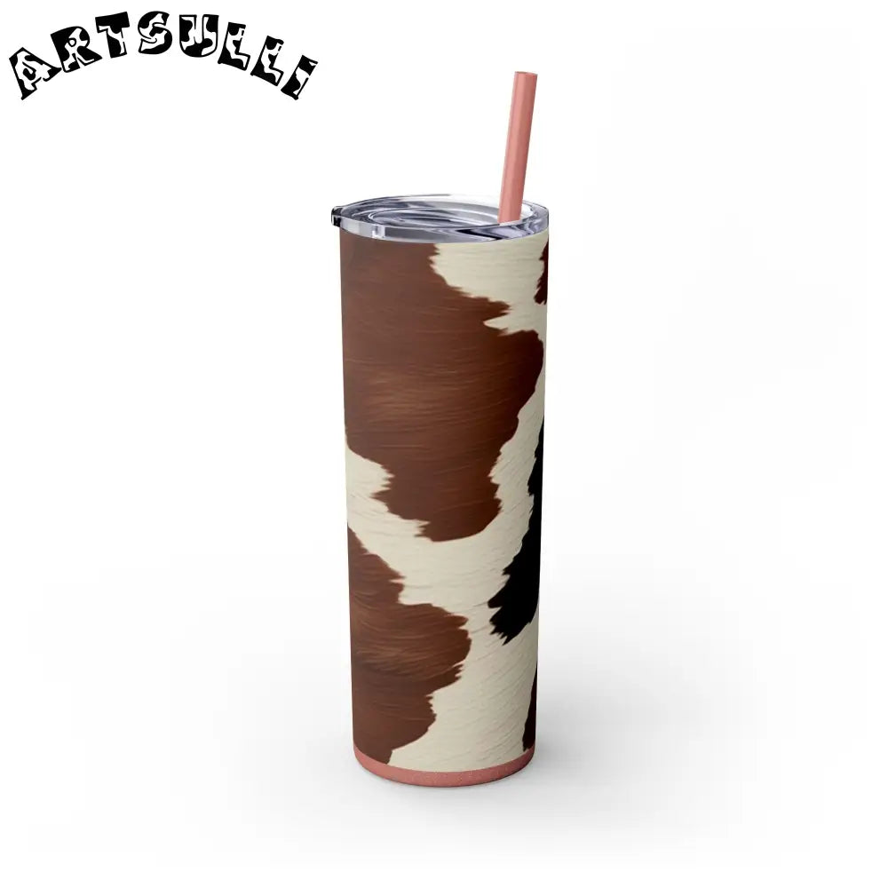 JAKKOUTTHEBXX Cow Print Maars Skinny Tumbler 2025