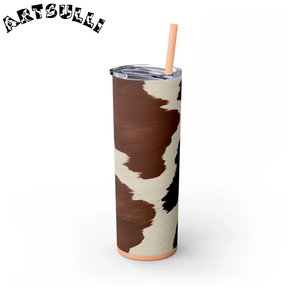 JAKKOUTTHEBXX Cow Print Maars Skinny Tumbler 2025
