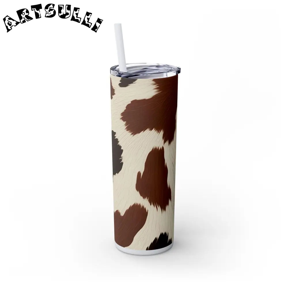 JAKKOUTTHEBXX Cow Print Maars Skinny Tumbler 2025