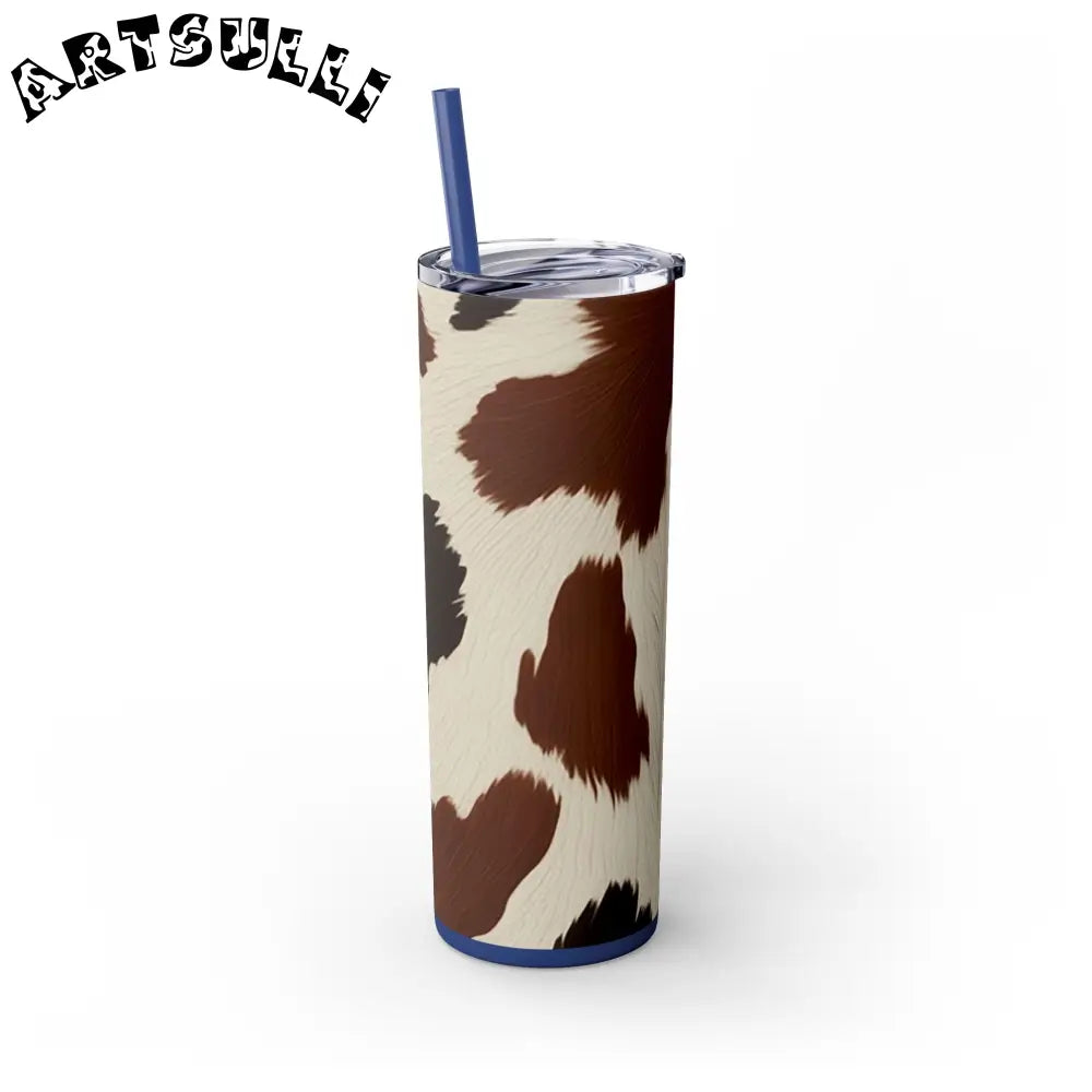 JAKKOUTTHEBXX Cow Print Maars Skinny Tumbler 2025
