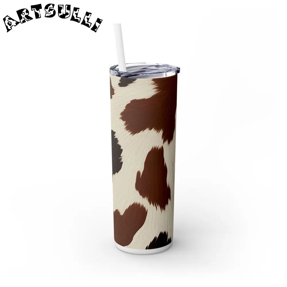 JAKKOUTTHEBXX Cow Print Maars Skinny Tumbler 2025