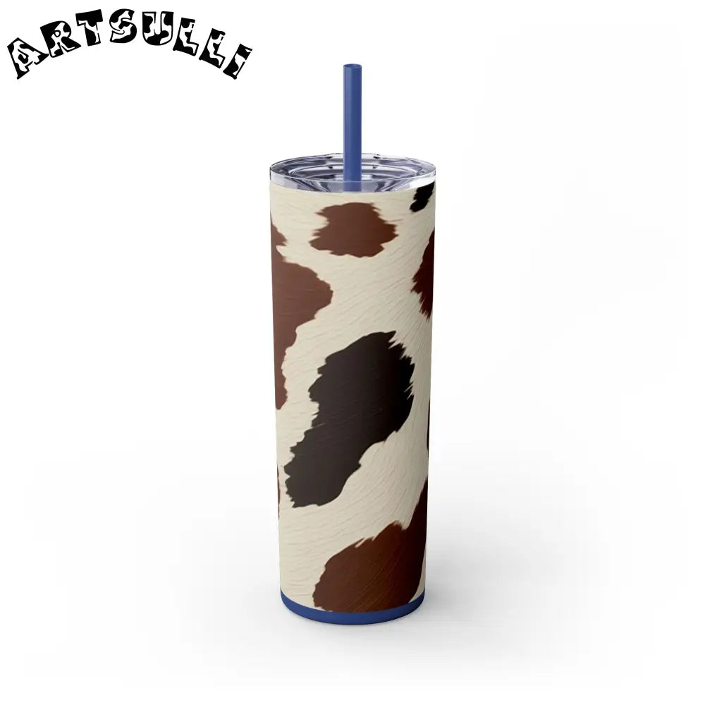 JAKKOUTTHEBXX Cow Print Maars Skinny Tumbler 2025