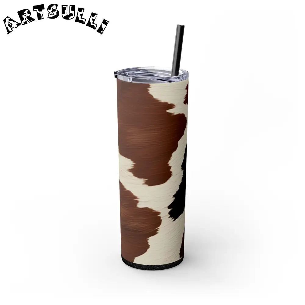 JAKKOUTTHEBXX Cow Print Maars Skinny Tumbler 2025