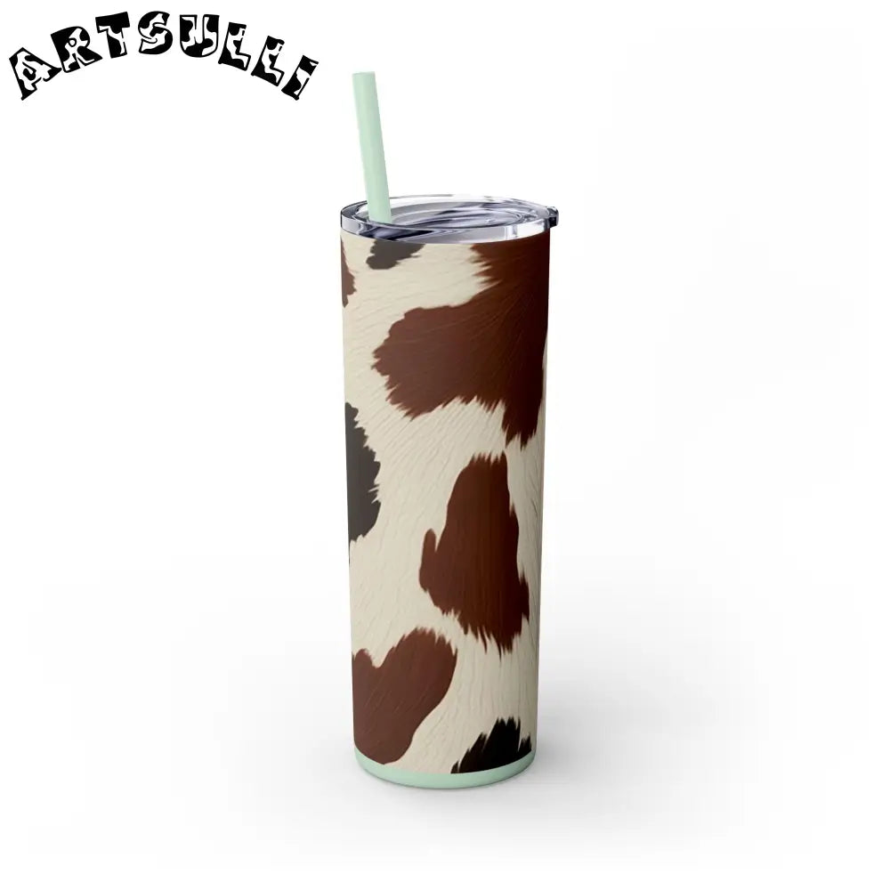 JAKKOUTTHEBXX Cow Print Maars Skinny Tumbler 2025