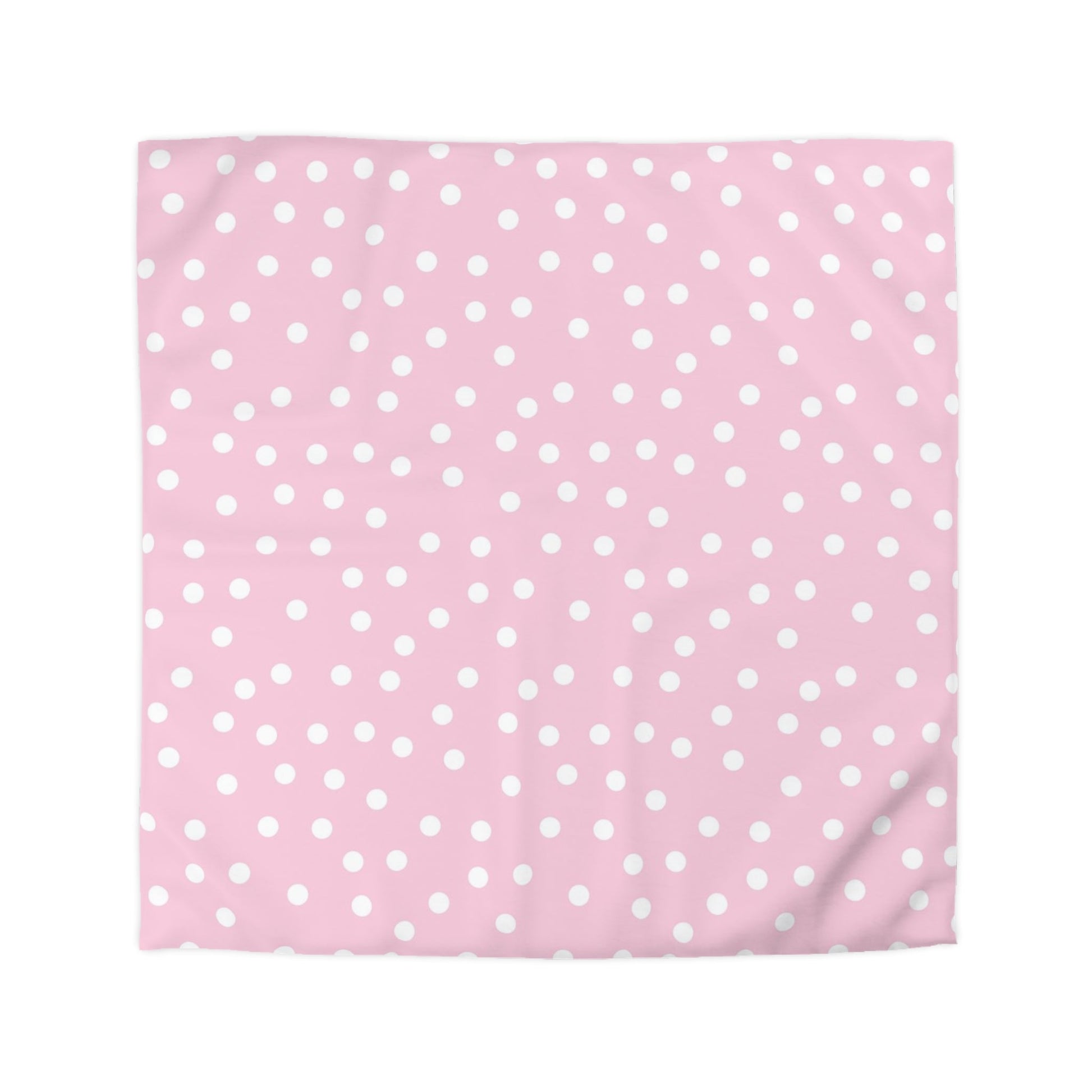 JAKKOUTTHEBXX Soft Pink Polka Dot Duvet Cover 2025