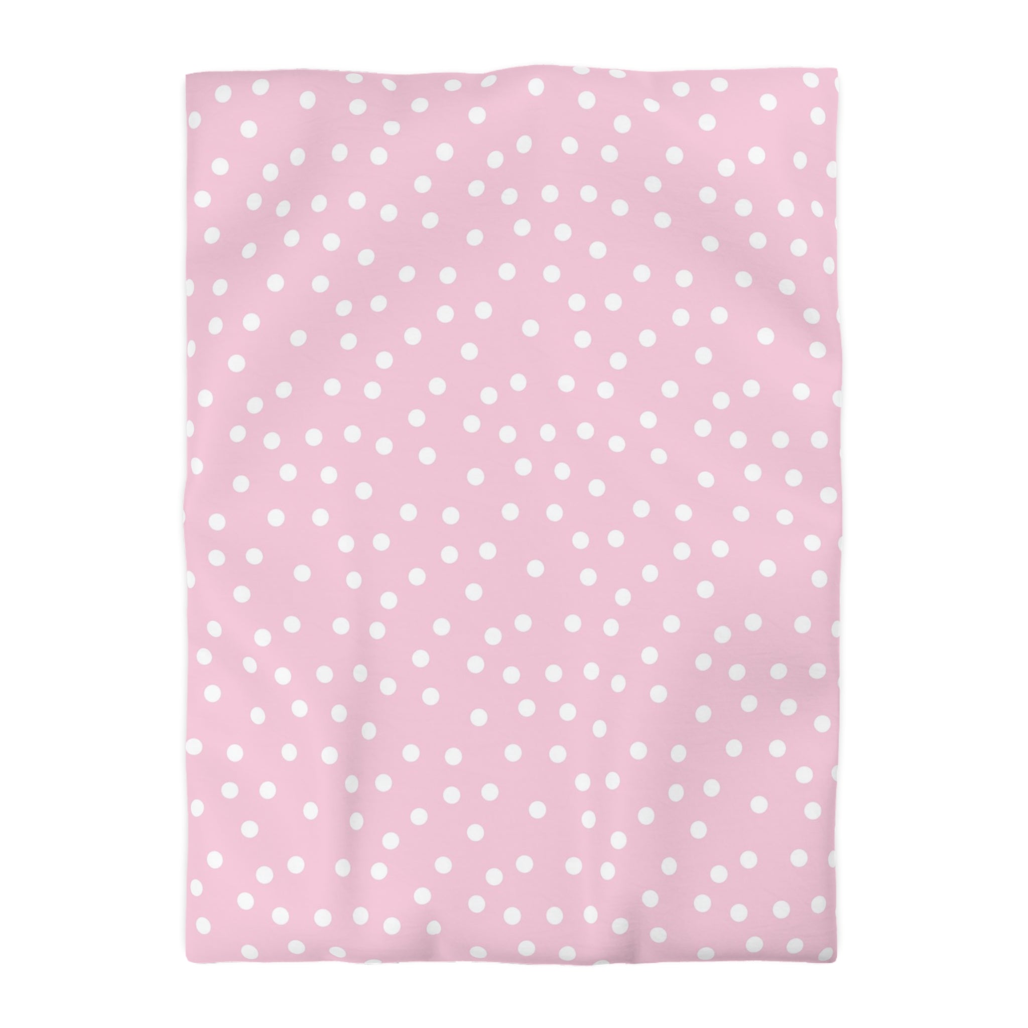 JAKKOUTTHEBXX Soft Pink Polka Dot Duvet Cover 2025