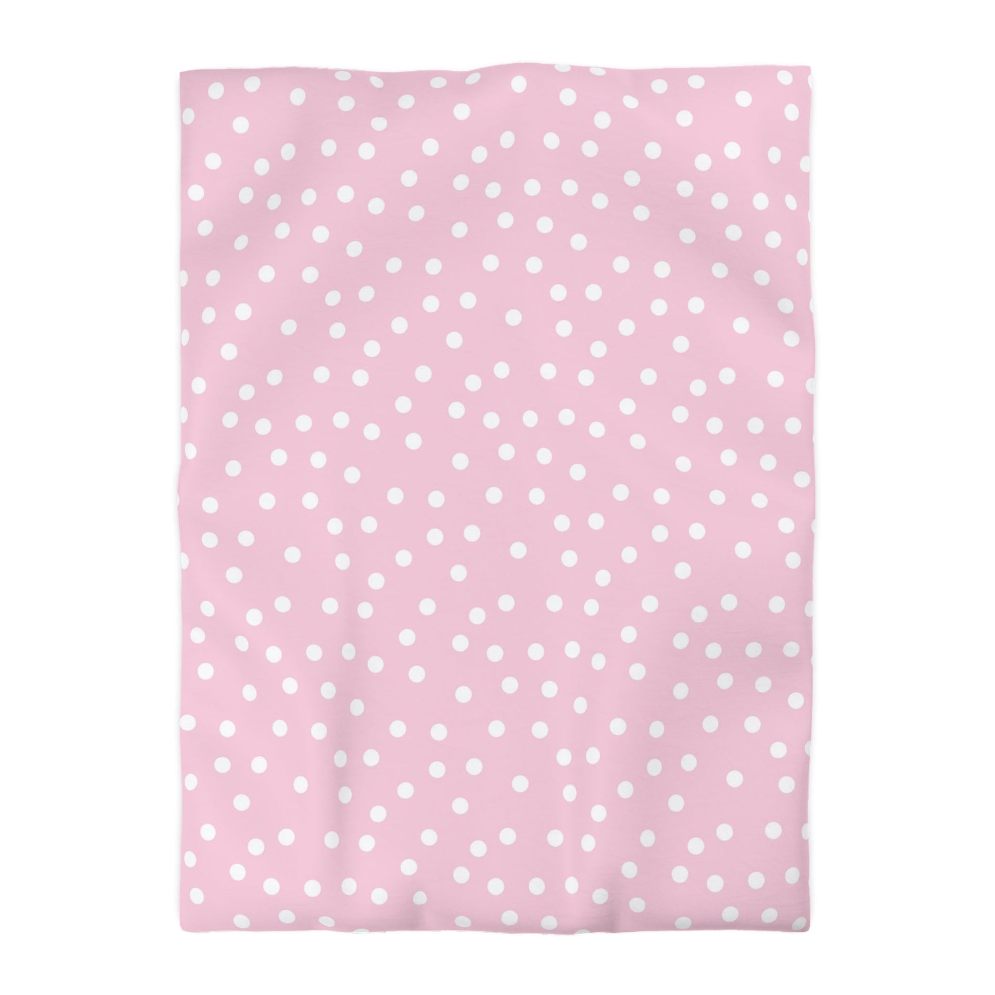 JAKKOUTTHEBXX Soft Pink Polka Dot Duvet Cover 2025