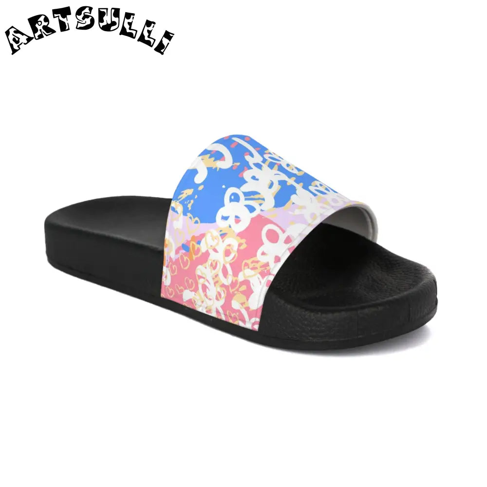 JAKKOUTTHEBXX Special Touch Flowers x Doodles Slide Sandals 2025