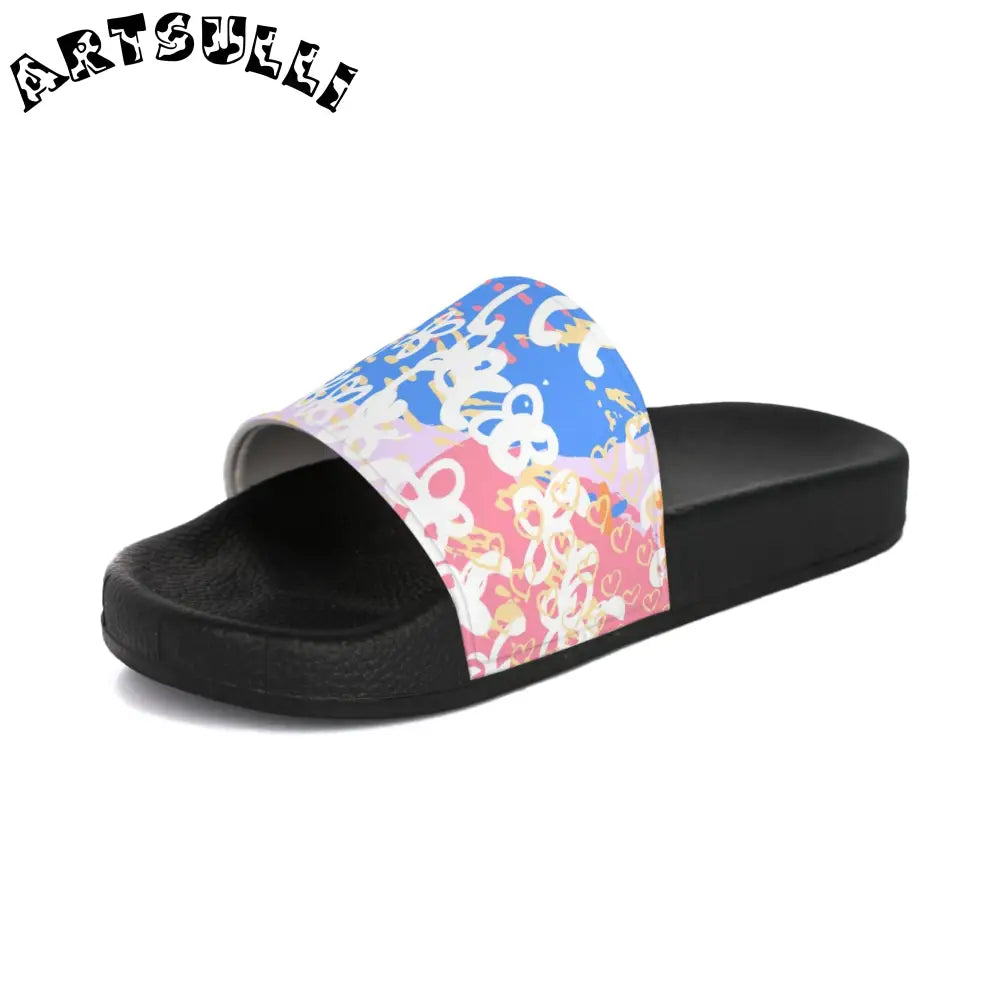 JAKKOUTTHEBXX Special Touch Flowers x Doodles Slide Sandals 2025