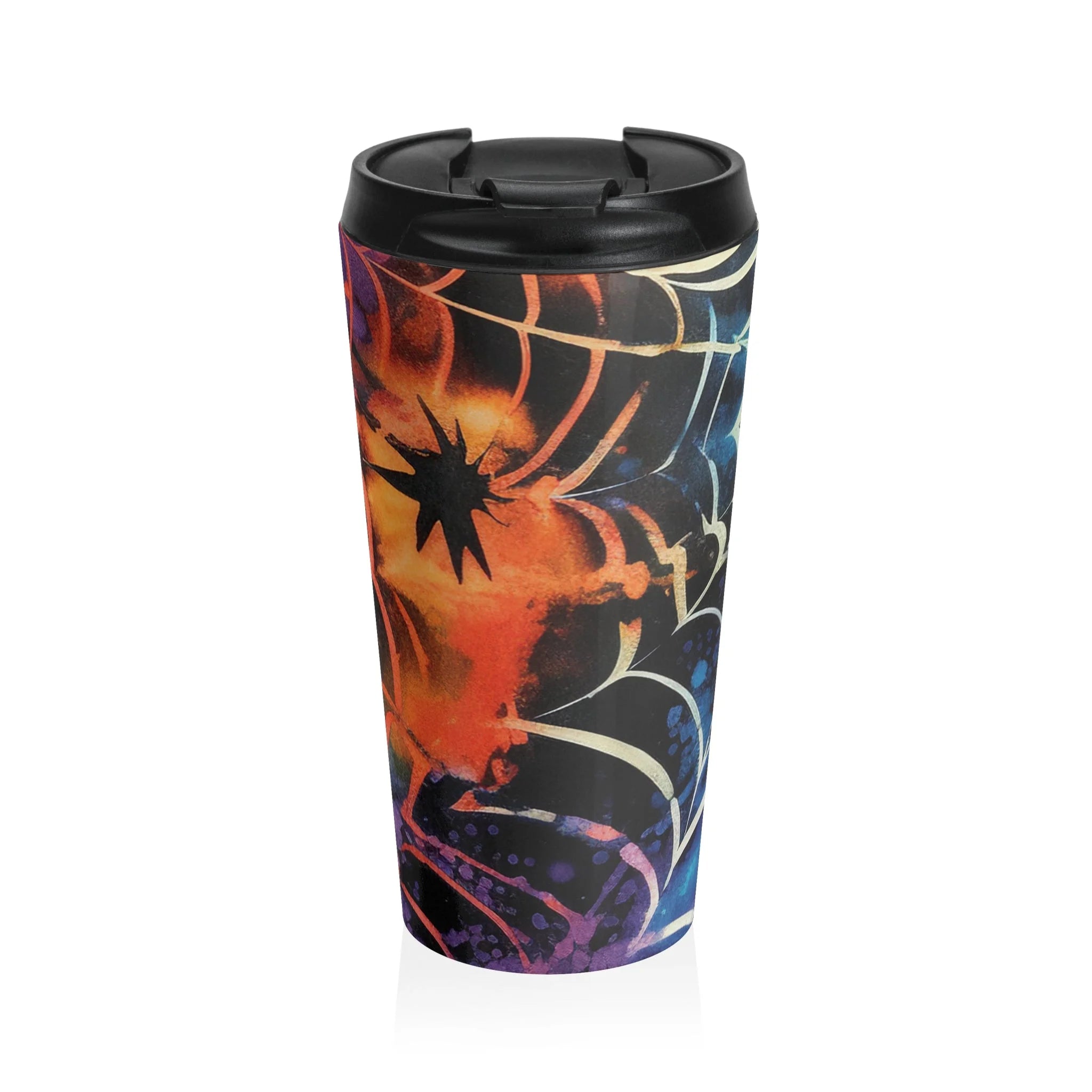 JAKKOUTTHEBXX Spider Web Stainless Steel Travel Mug 2025